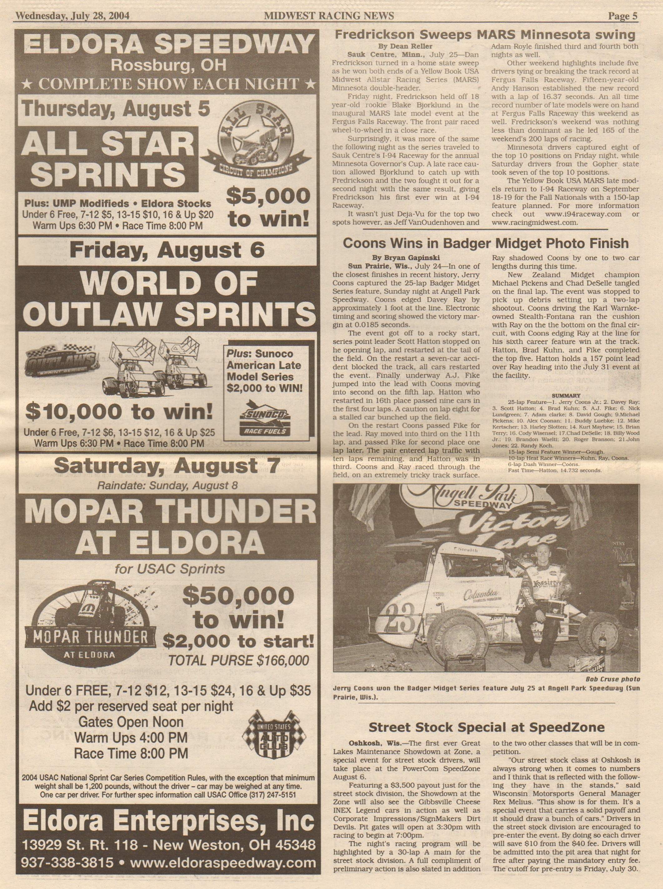 Midwest Racing News Page 5