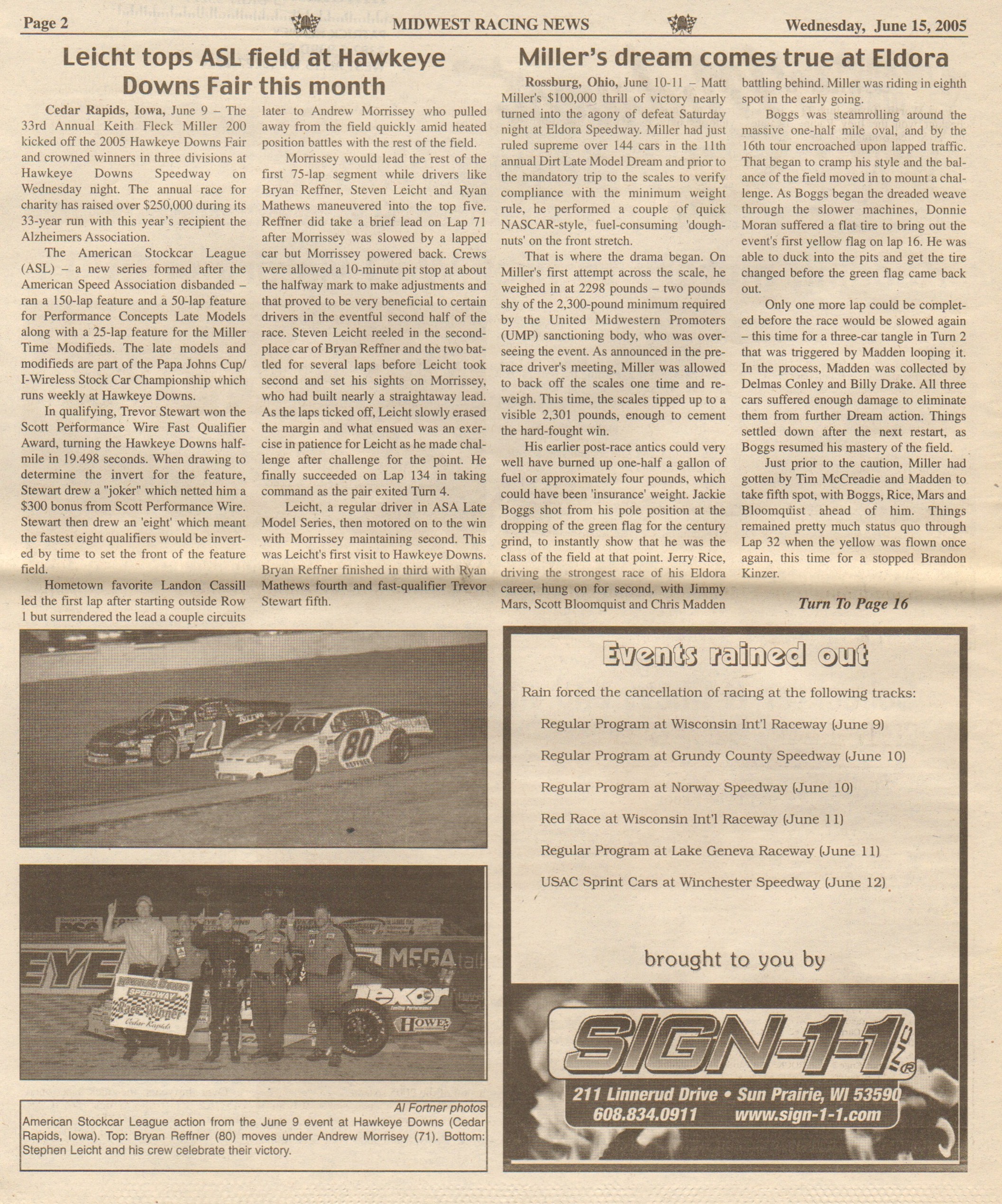 Midwest Racing News Page 2
