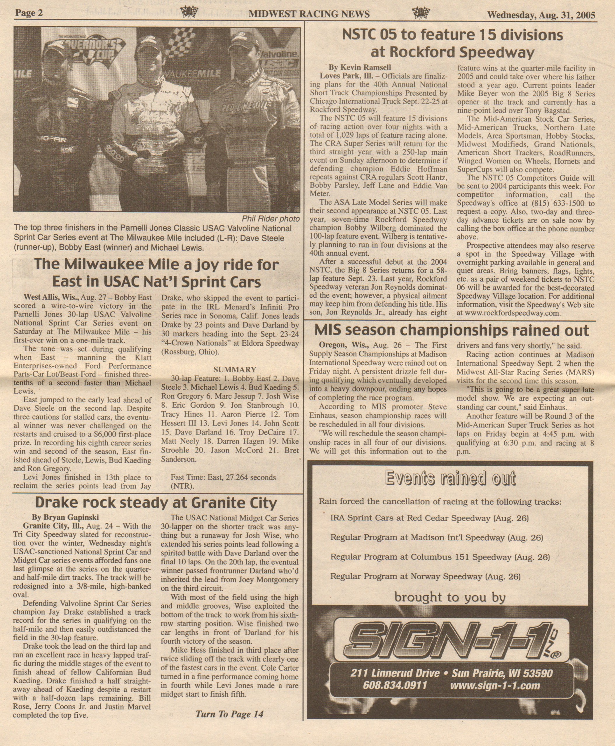 Midwest Racing News Page 2