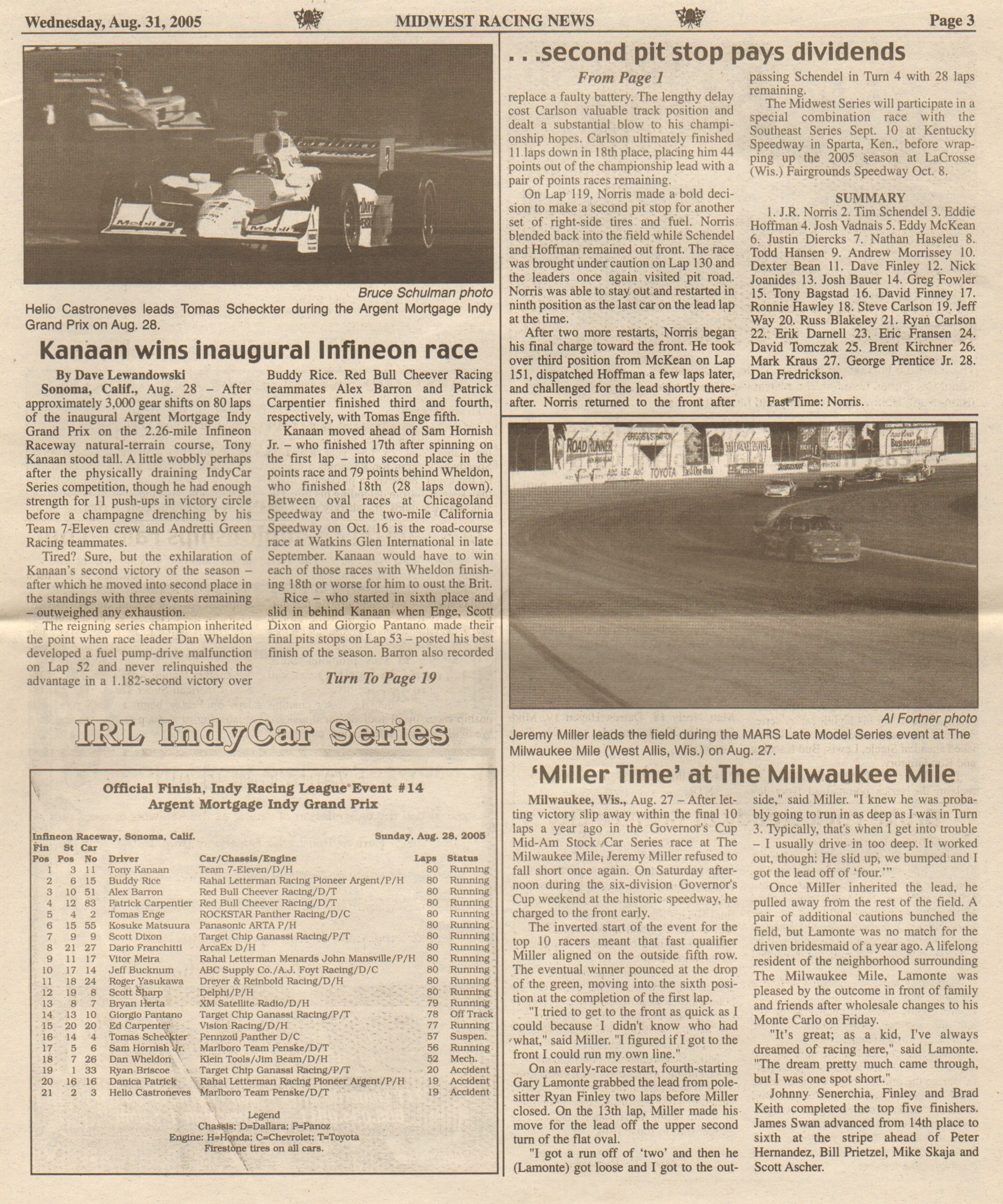 Midwest Racing News Page 3
