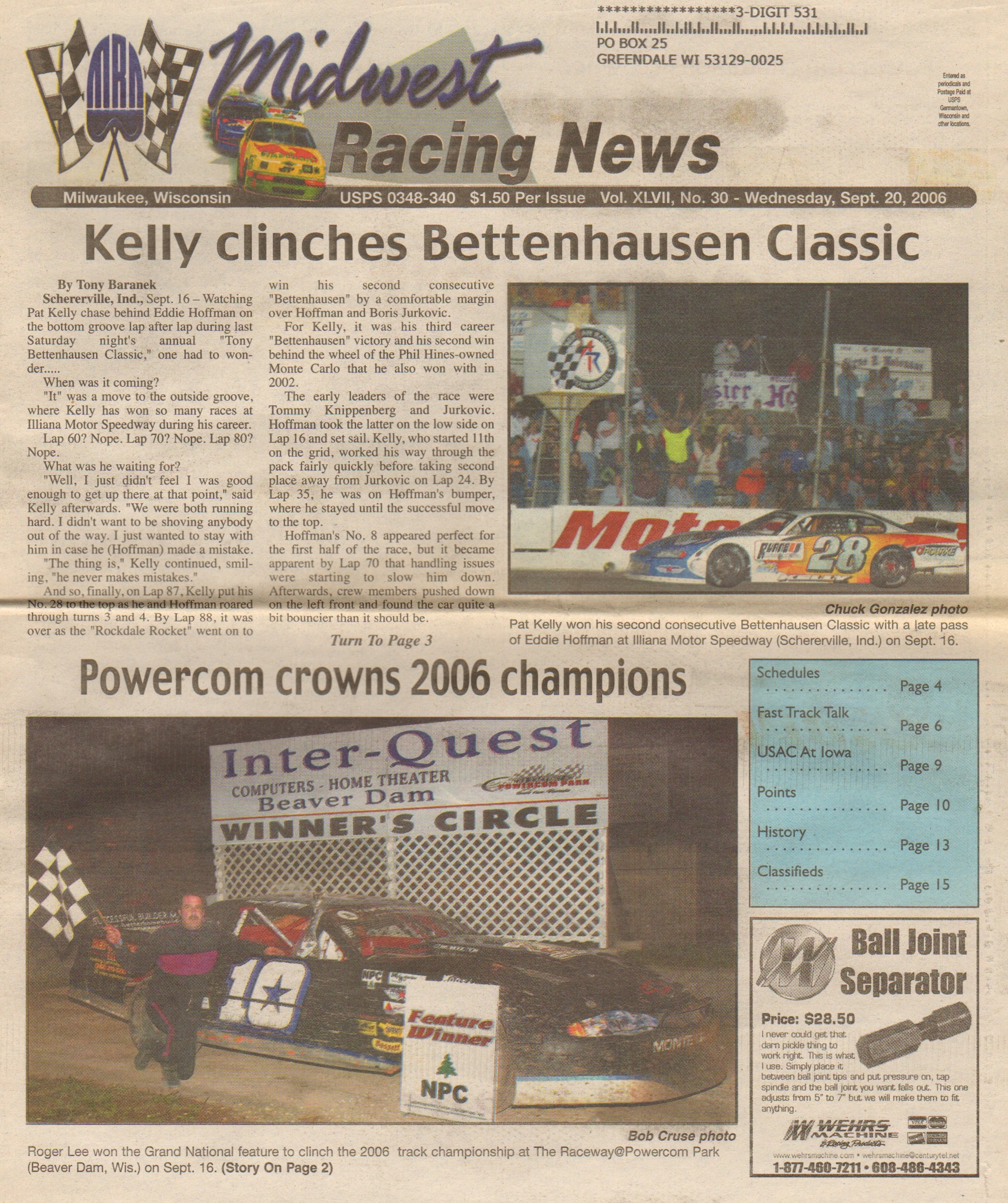 Page 1 • Front Cover