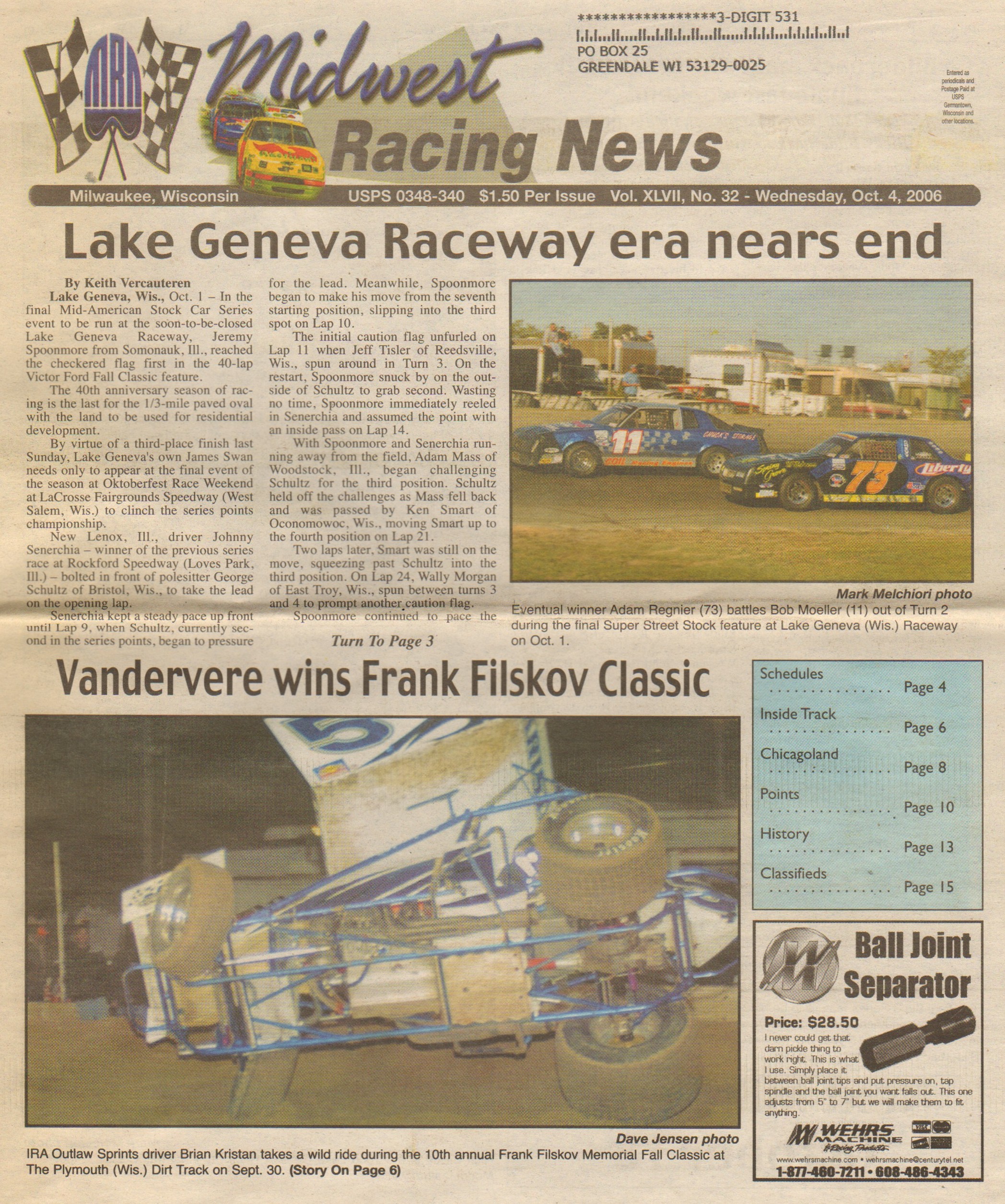Page 1 • Front Cover