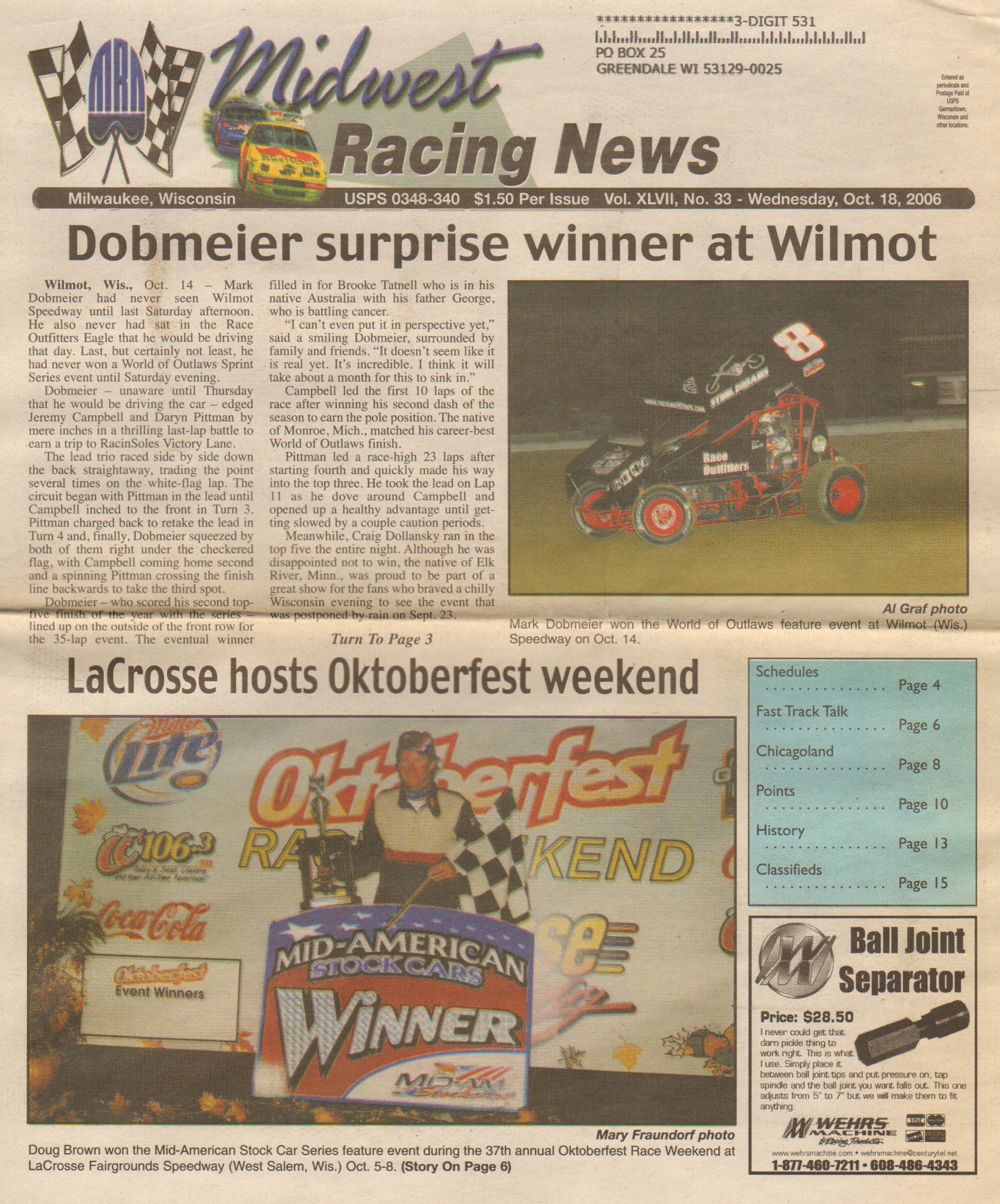Page 1 • Front Cover