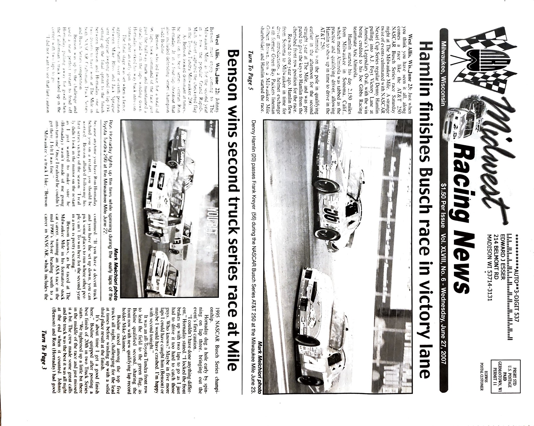 Page 1 • Front Cover