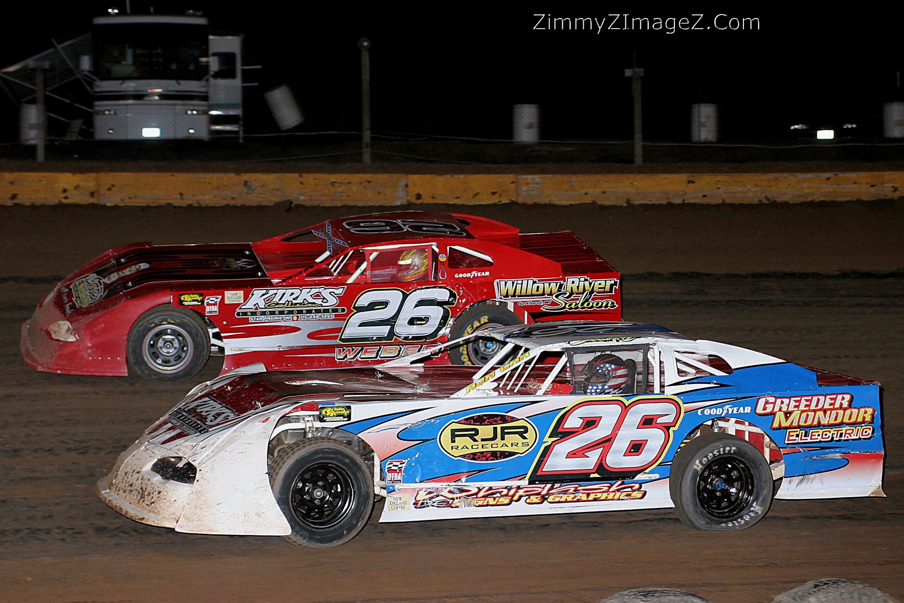 Weber Brothers Cedar Lake Speedway Jerry Zimmy Phot