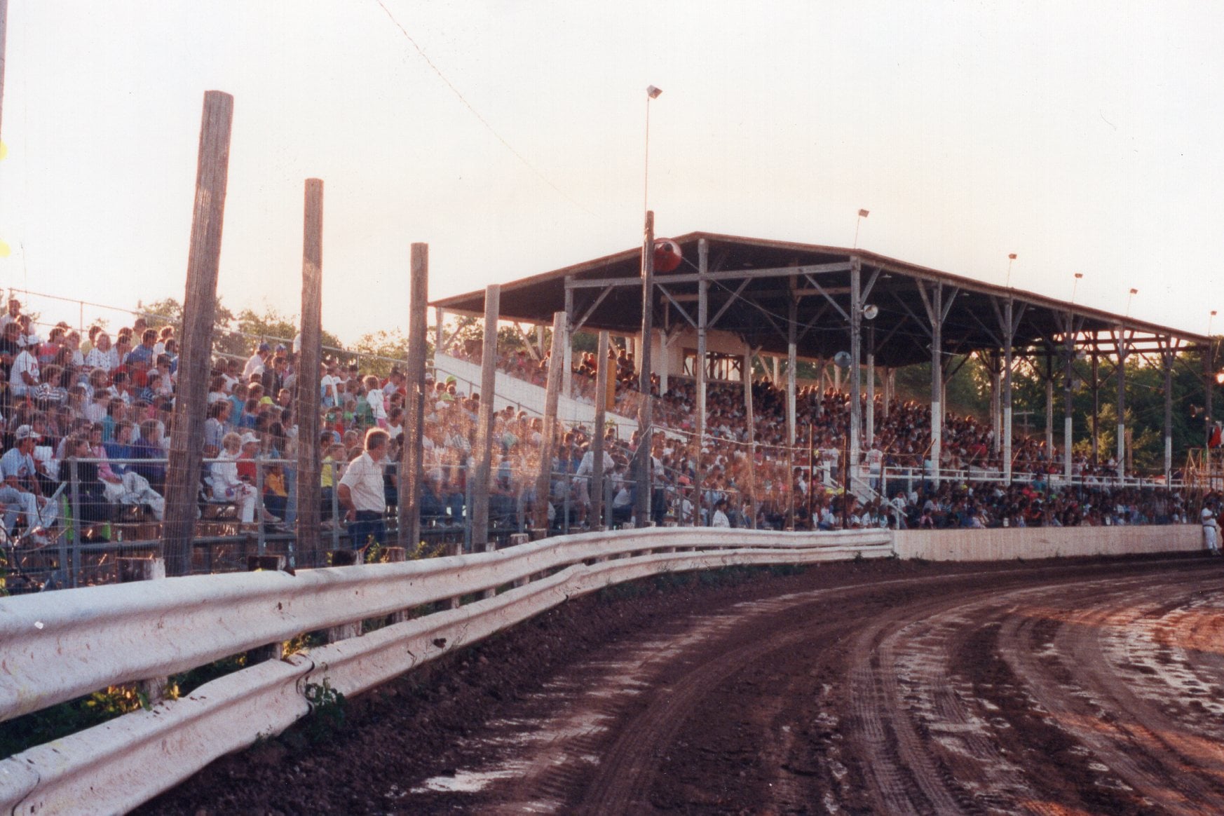 Chilton Speedway Full Grandstan