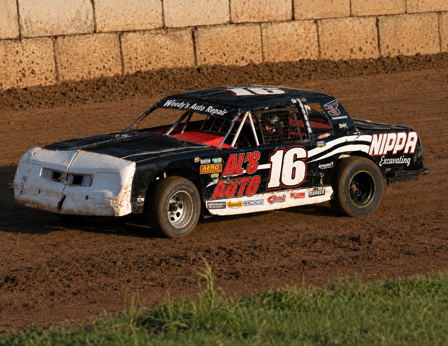 David Blackberg at Eagle River Speedway