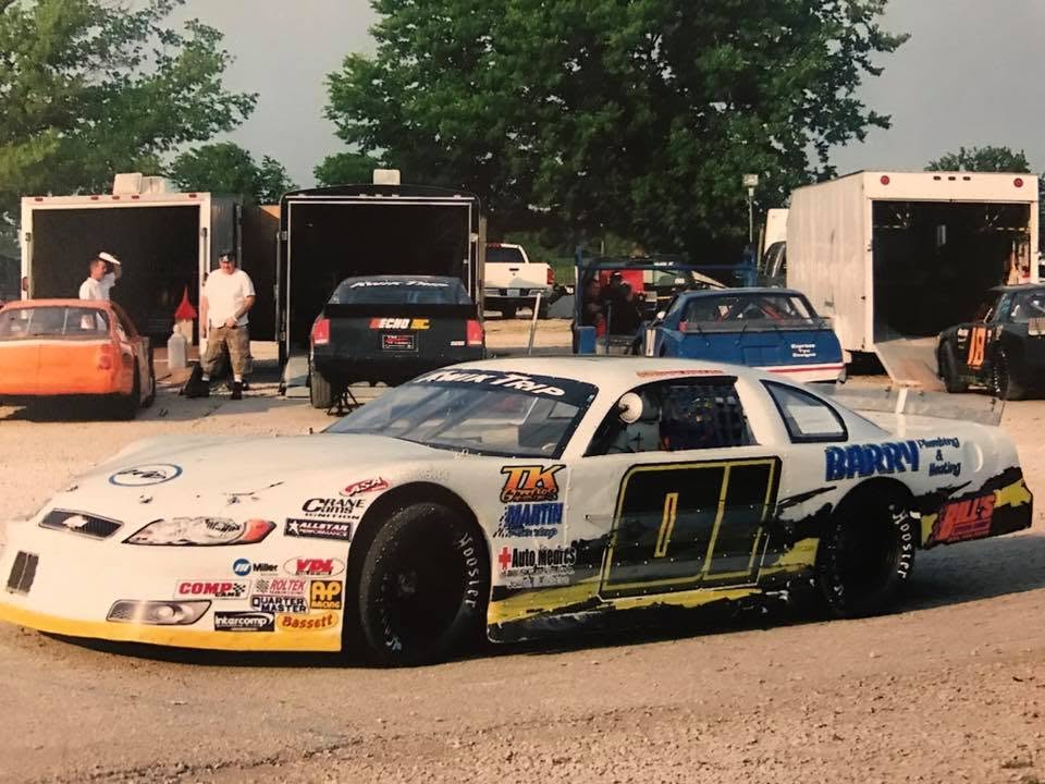 Billy Knippenberg at Grundy County Speedway