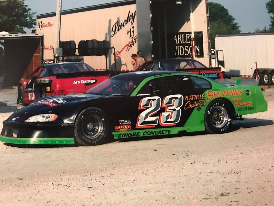 Brandon Clubb at Grundy County Speedway