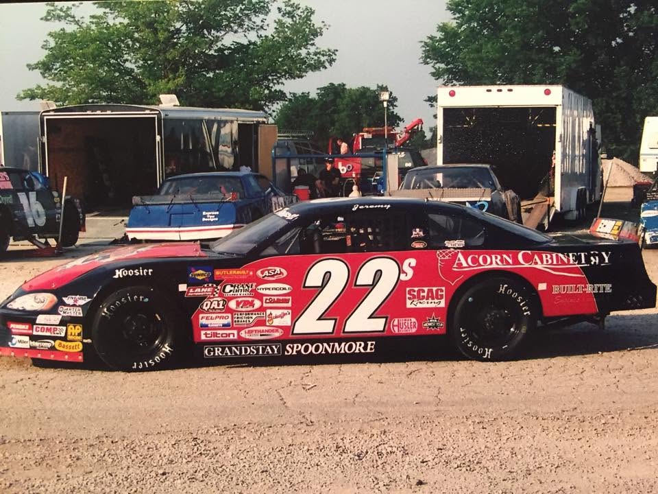Jeremy Spoonmore at Grundy County Speedway