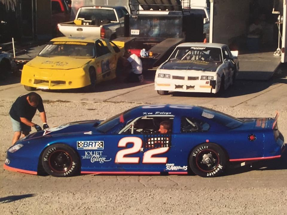 Ken Polcyn at Grundy County Speedway