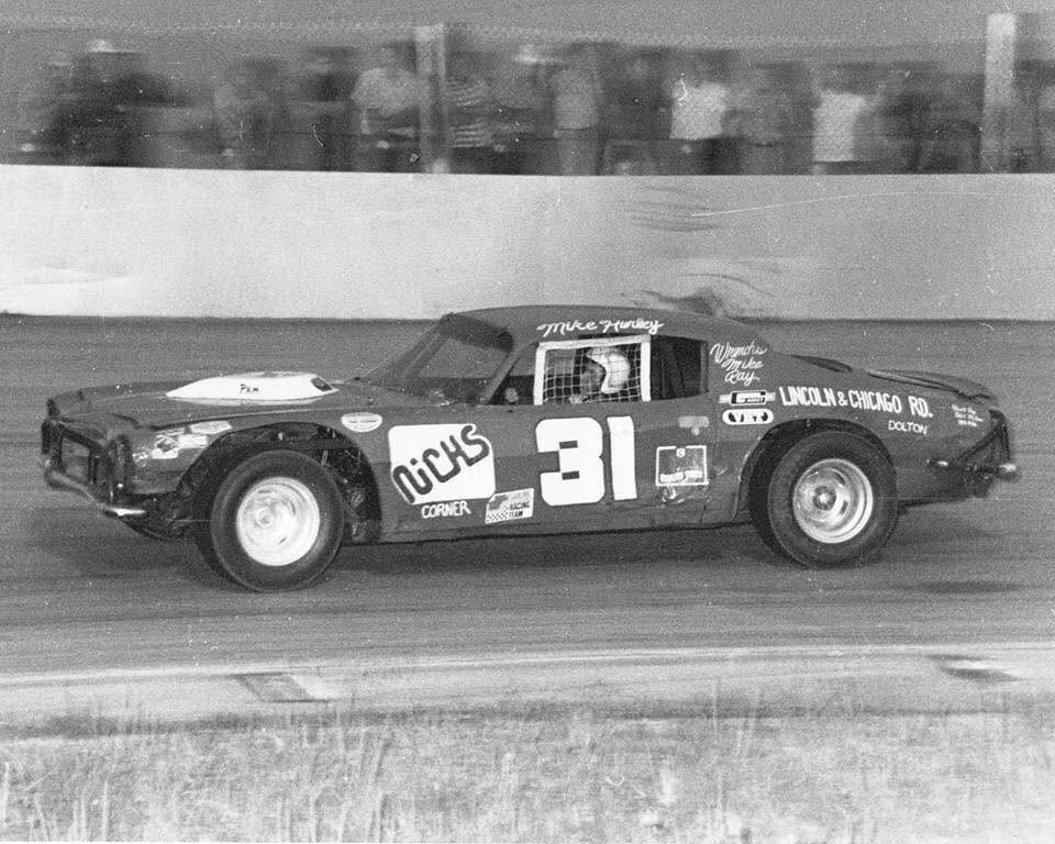 Mike Hurley at Grundy County Speedway