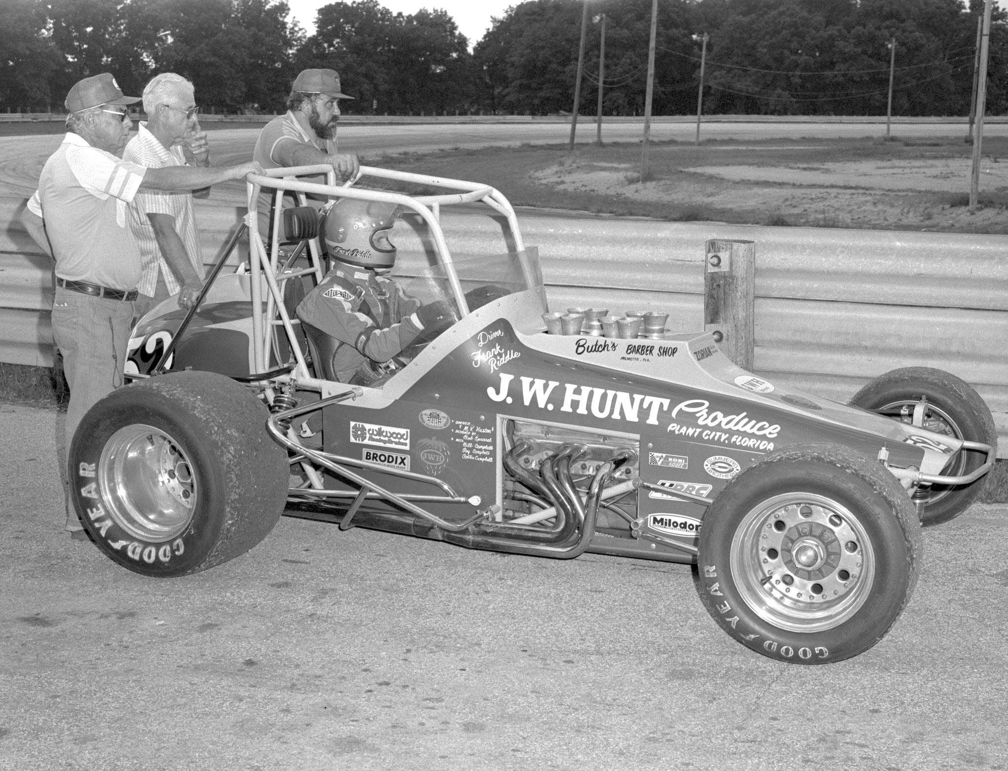 Frank Riddle at Illiana Motor Speedway