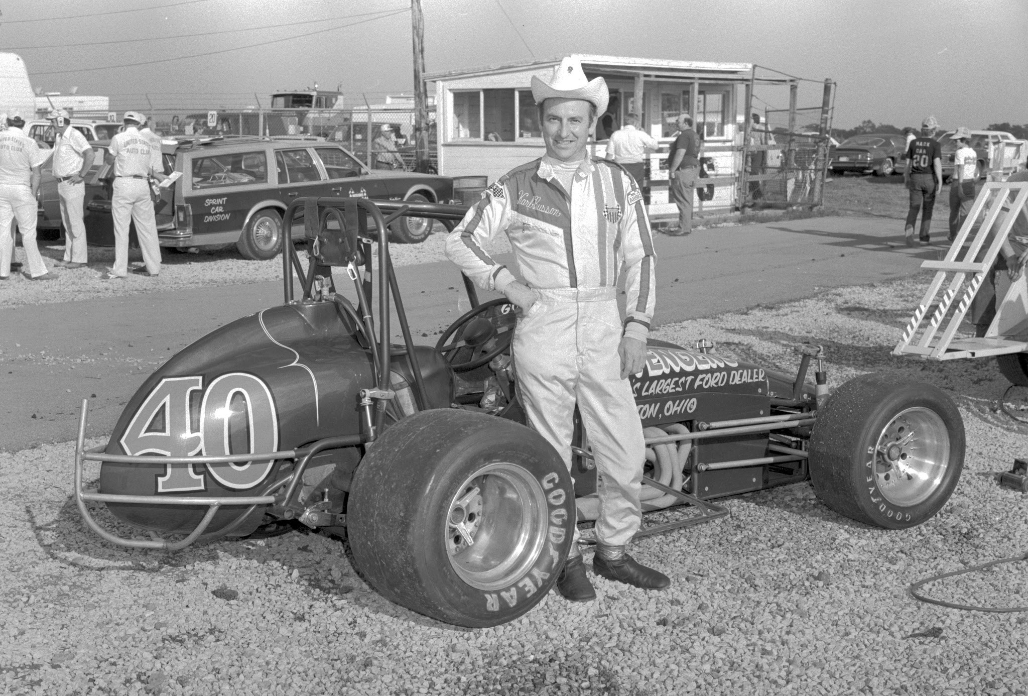 Karl Busson at Illiana Motor Speedway