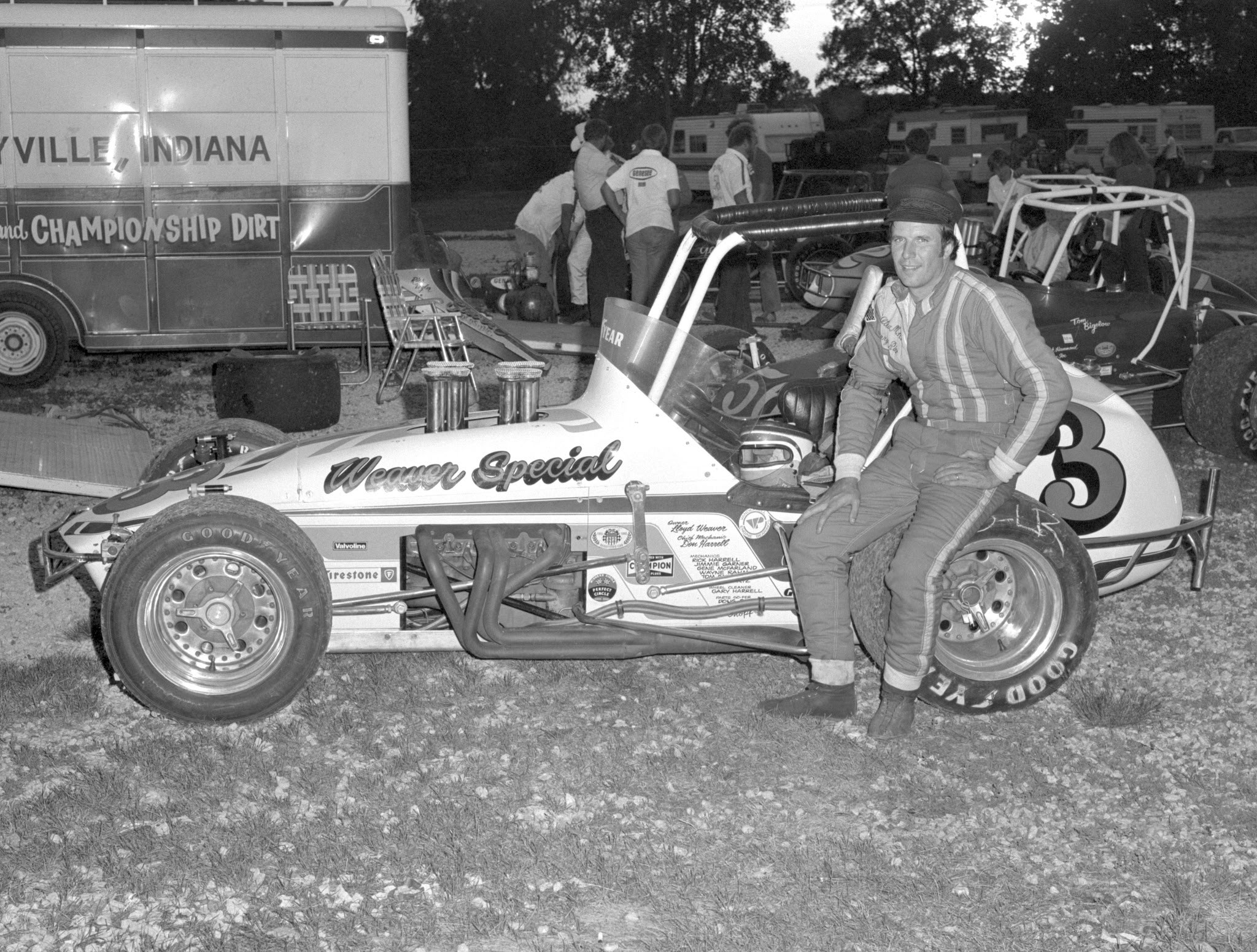Larry Rice at Illiana Motor Speedway