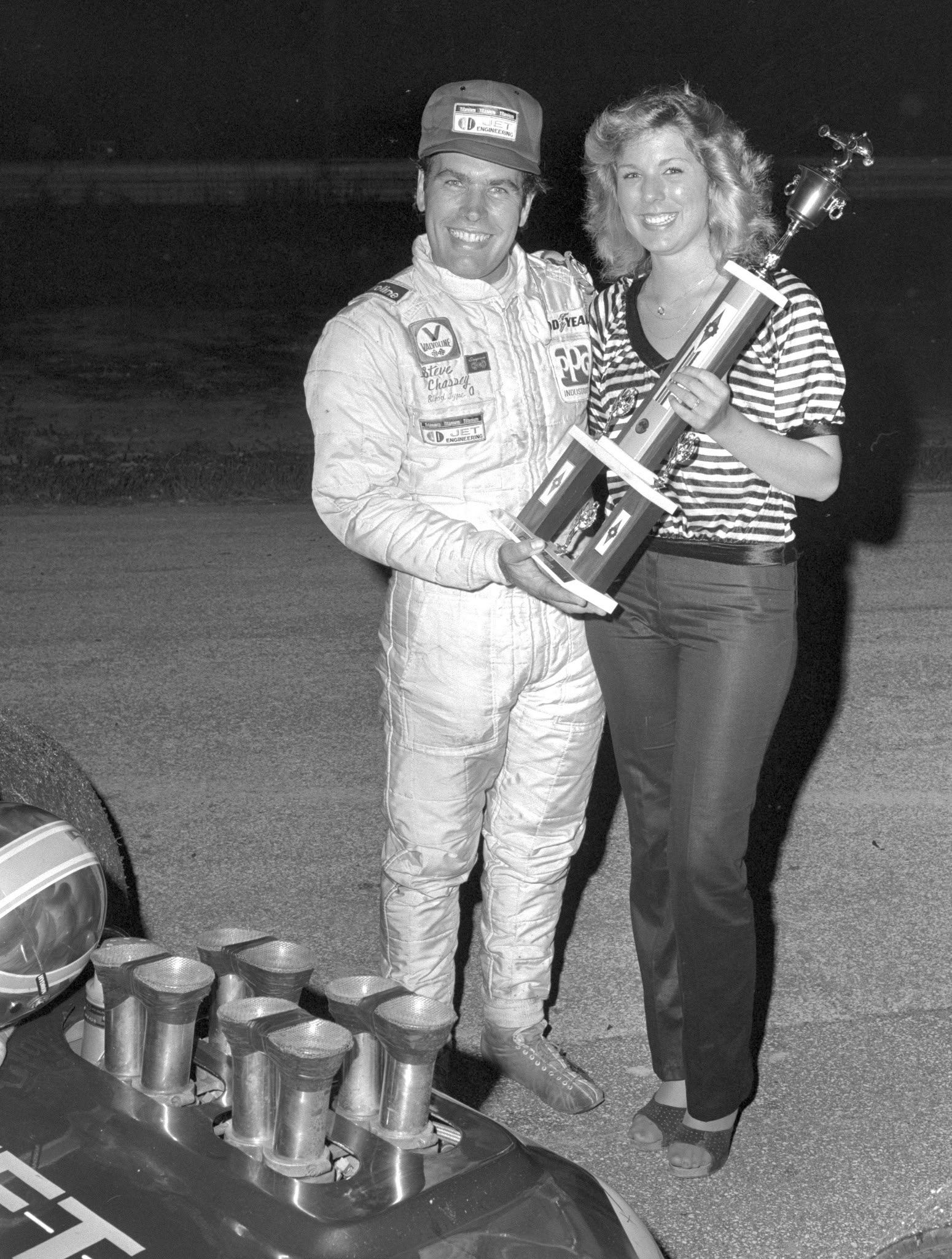 Steve Chassey at Illiana Motor Speedway