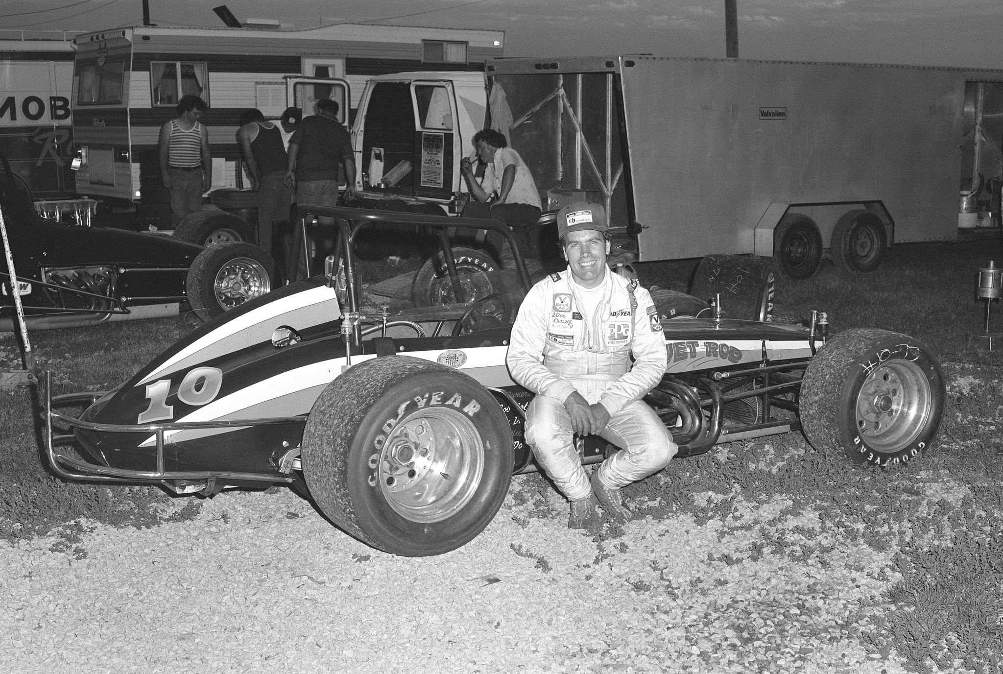 Steve Chassey at Illiana Motor Speedway
