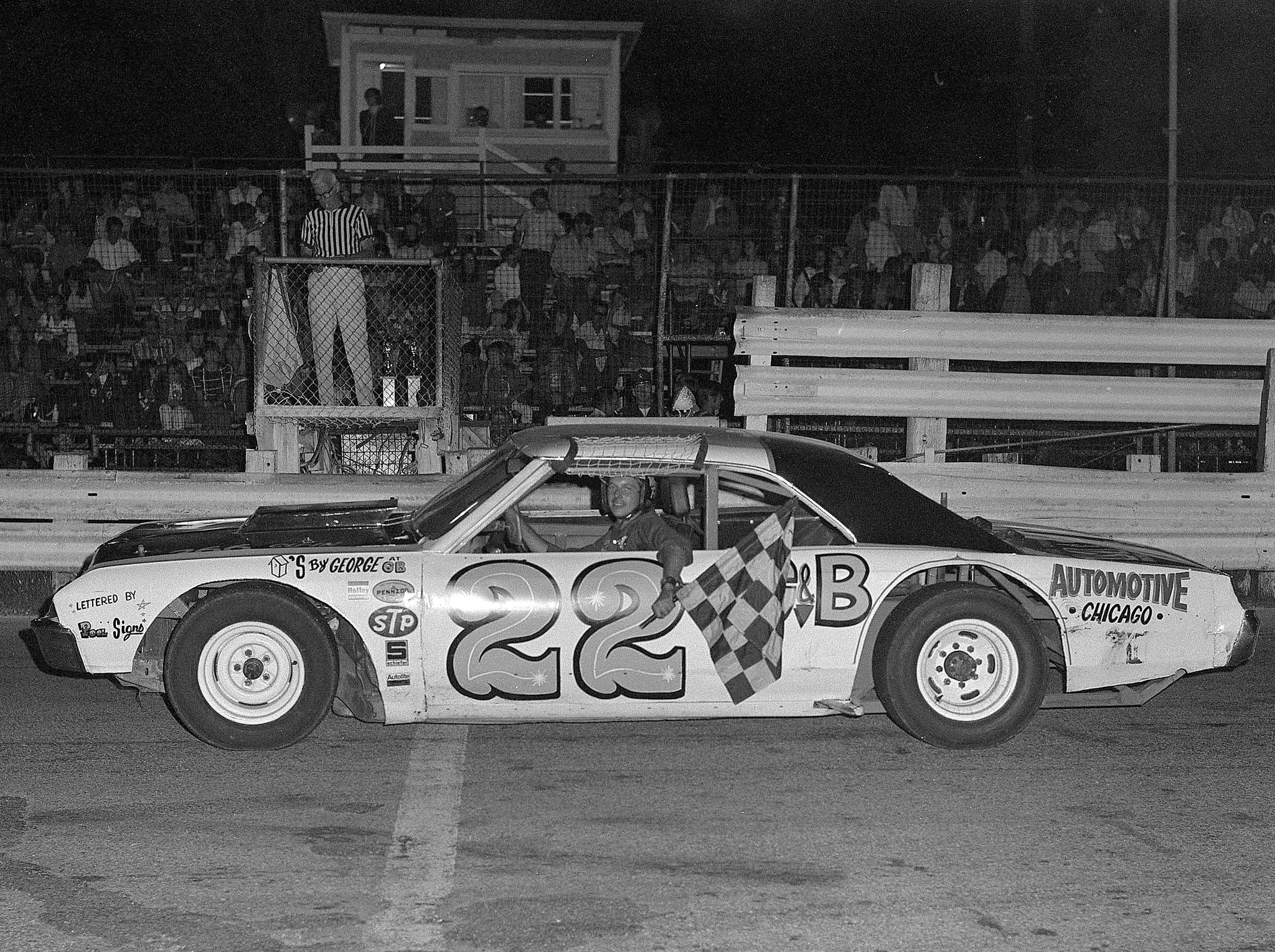 Woody Pool at Illiana Motor Speedway