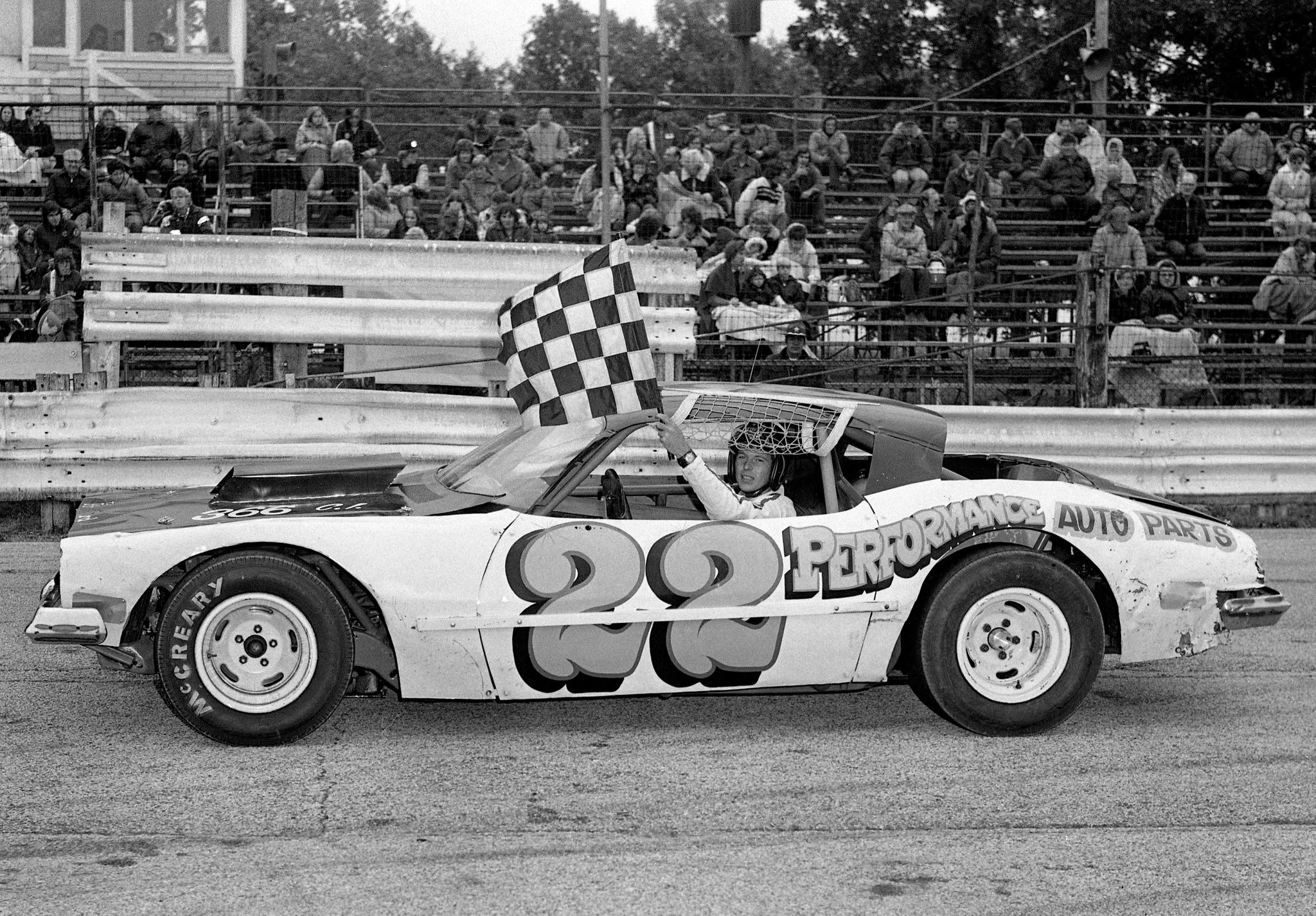 Woody Pool at Illiana Motor Speedway