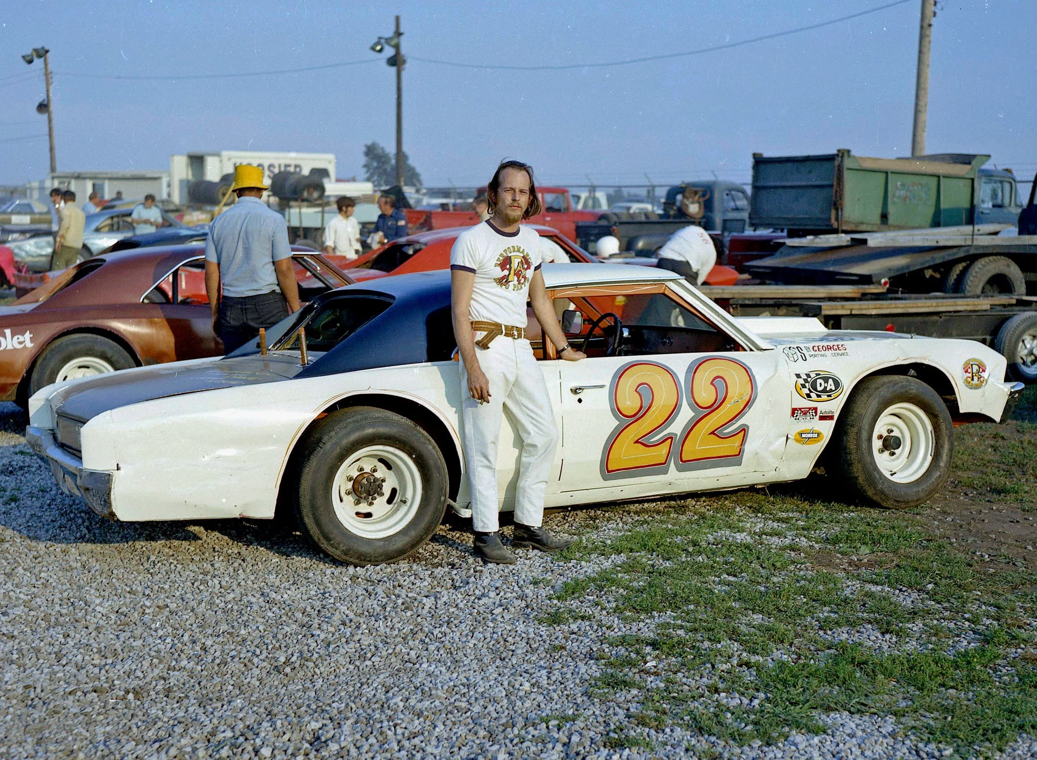Woody Pool at Illiana Motor Speedway
