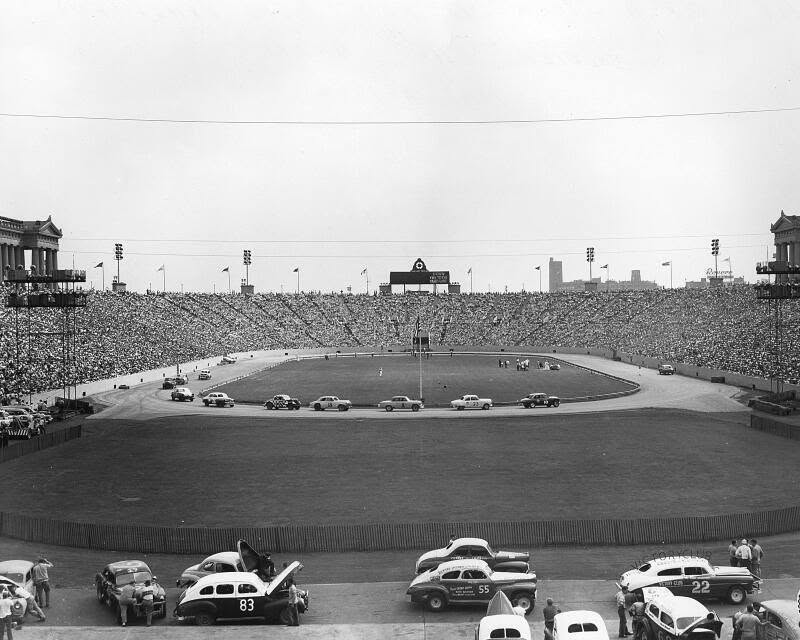 Historic racing at Soldier Field