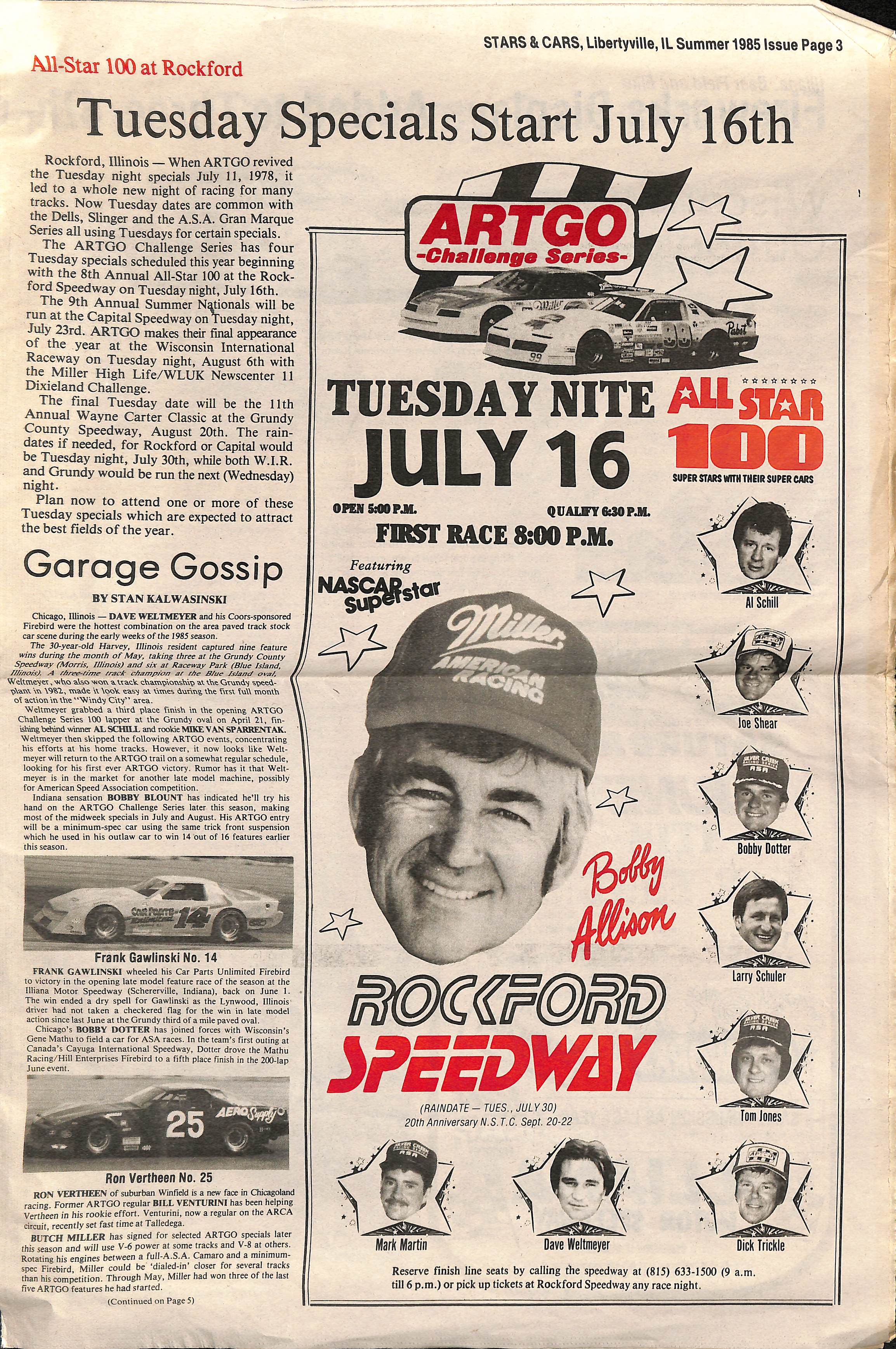 Artgo Stars Cars July Edition