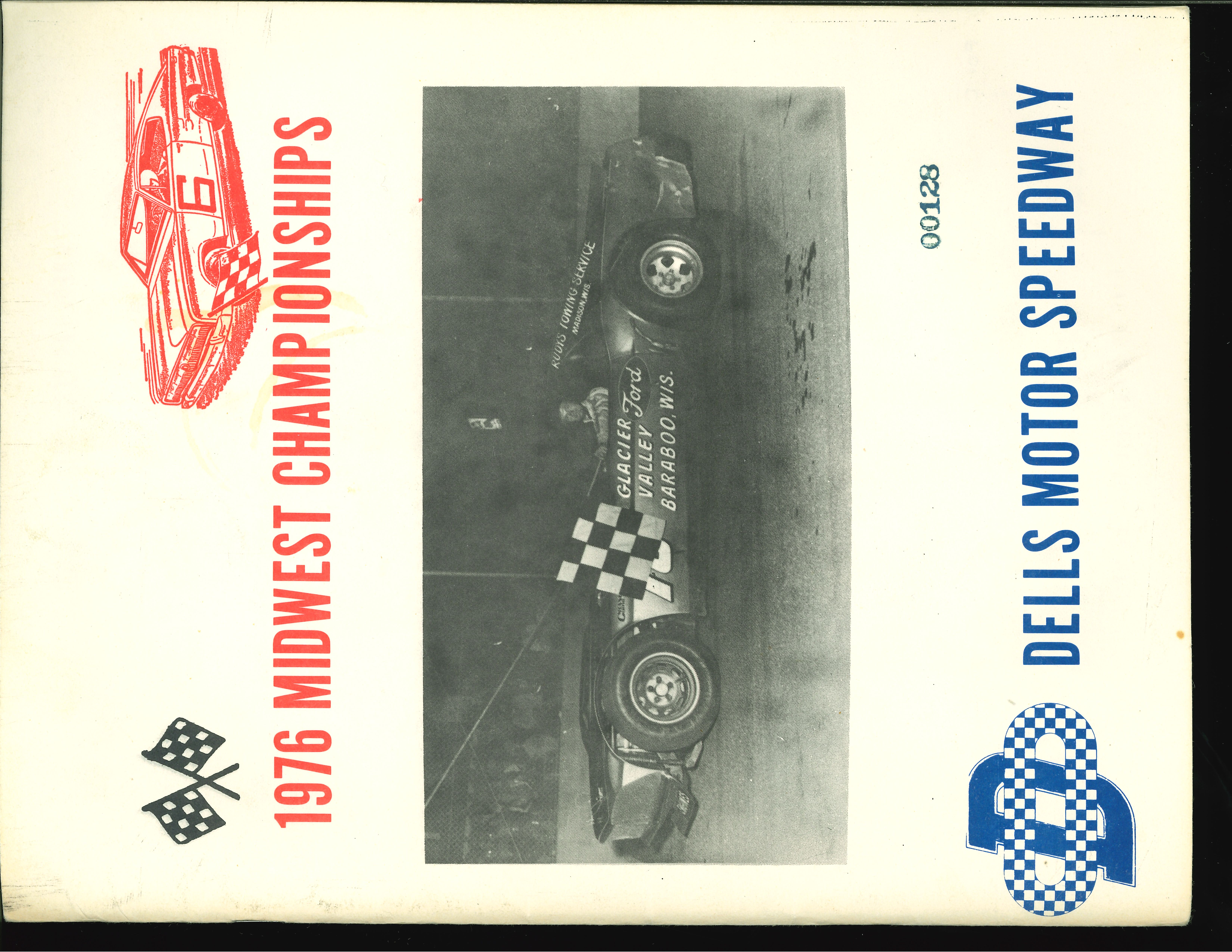 1976 Dells Motor Speedway Program