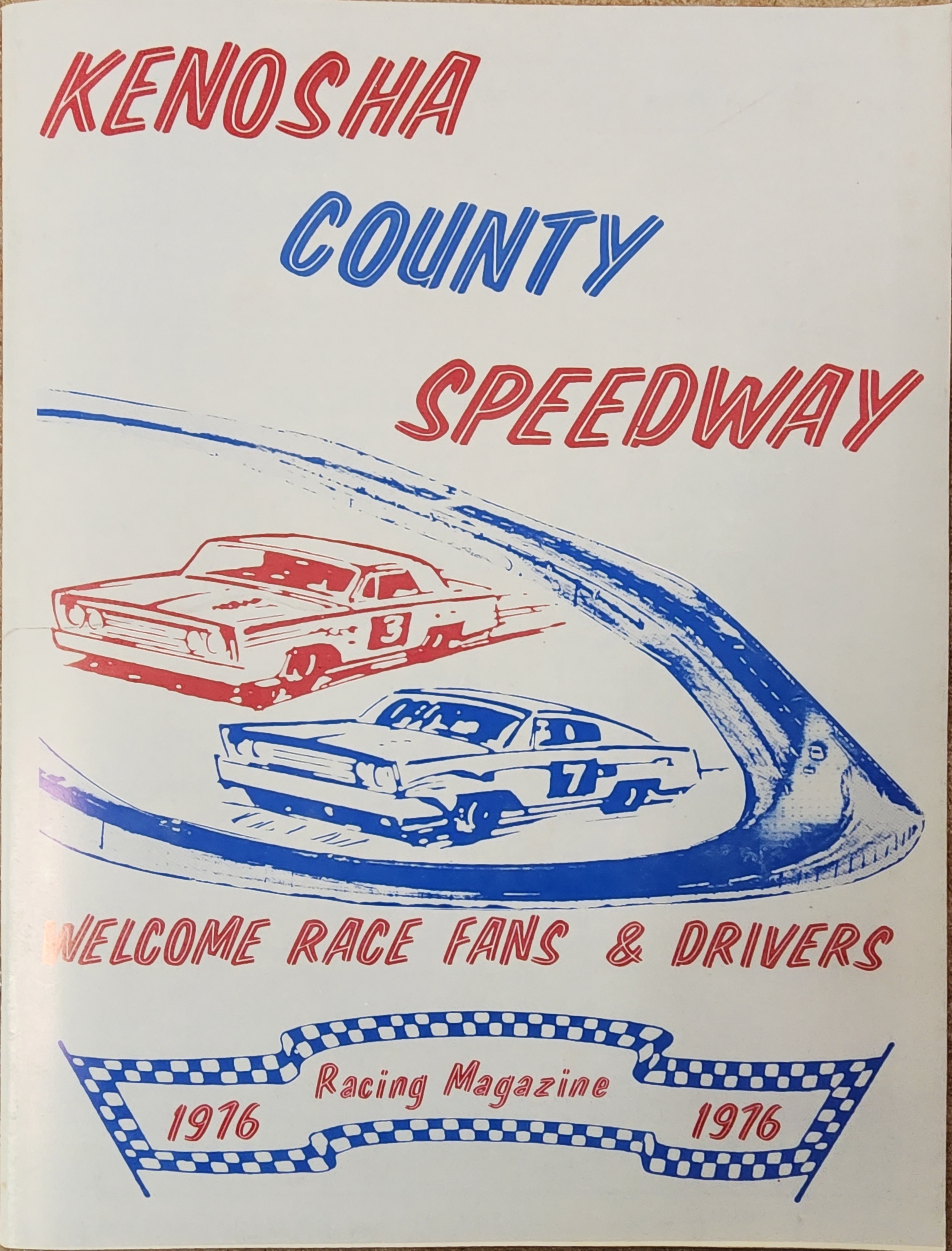 1976 Kenosha County Speedway Yearbook
