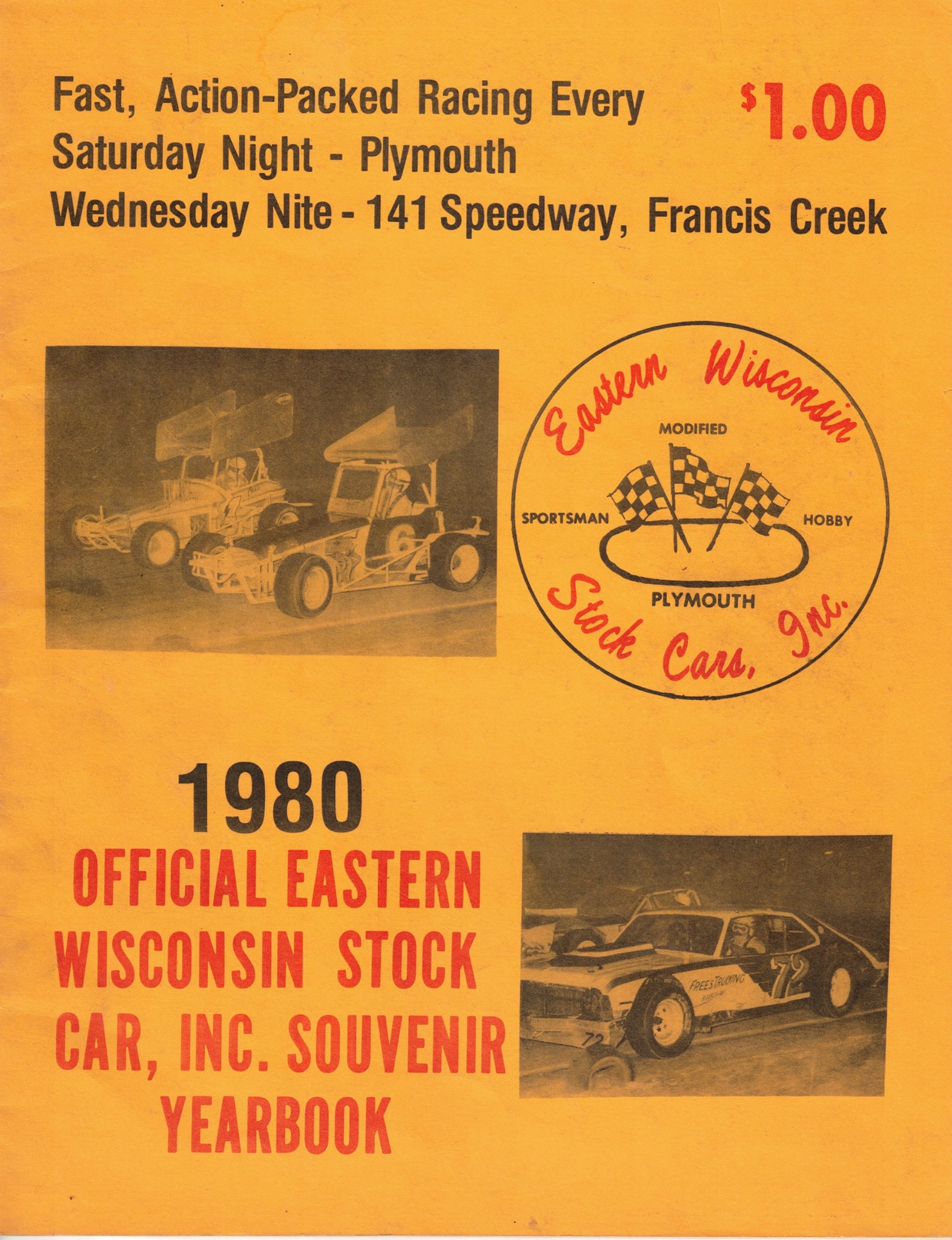 1980 Eastern Wisconsin Stock Car Association Yearbook