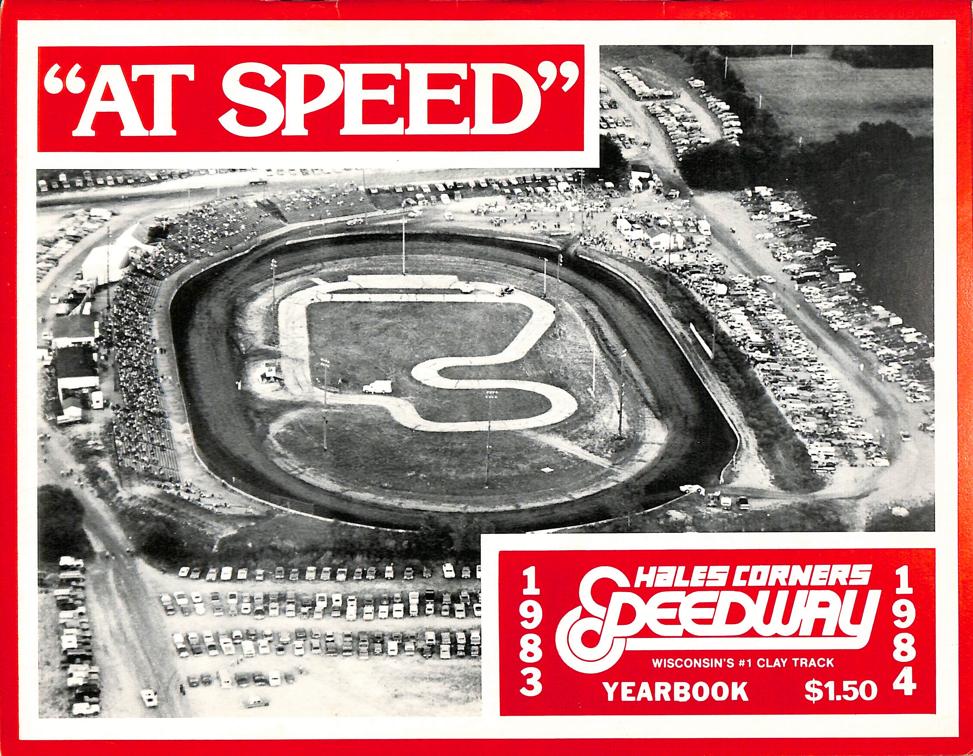 1983 1984 Hales Corners Speedway Yearbook