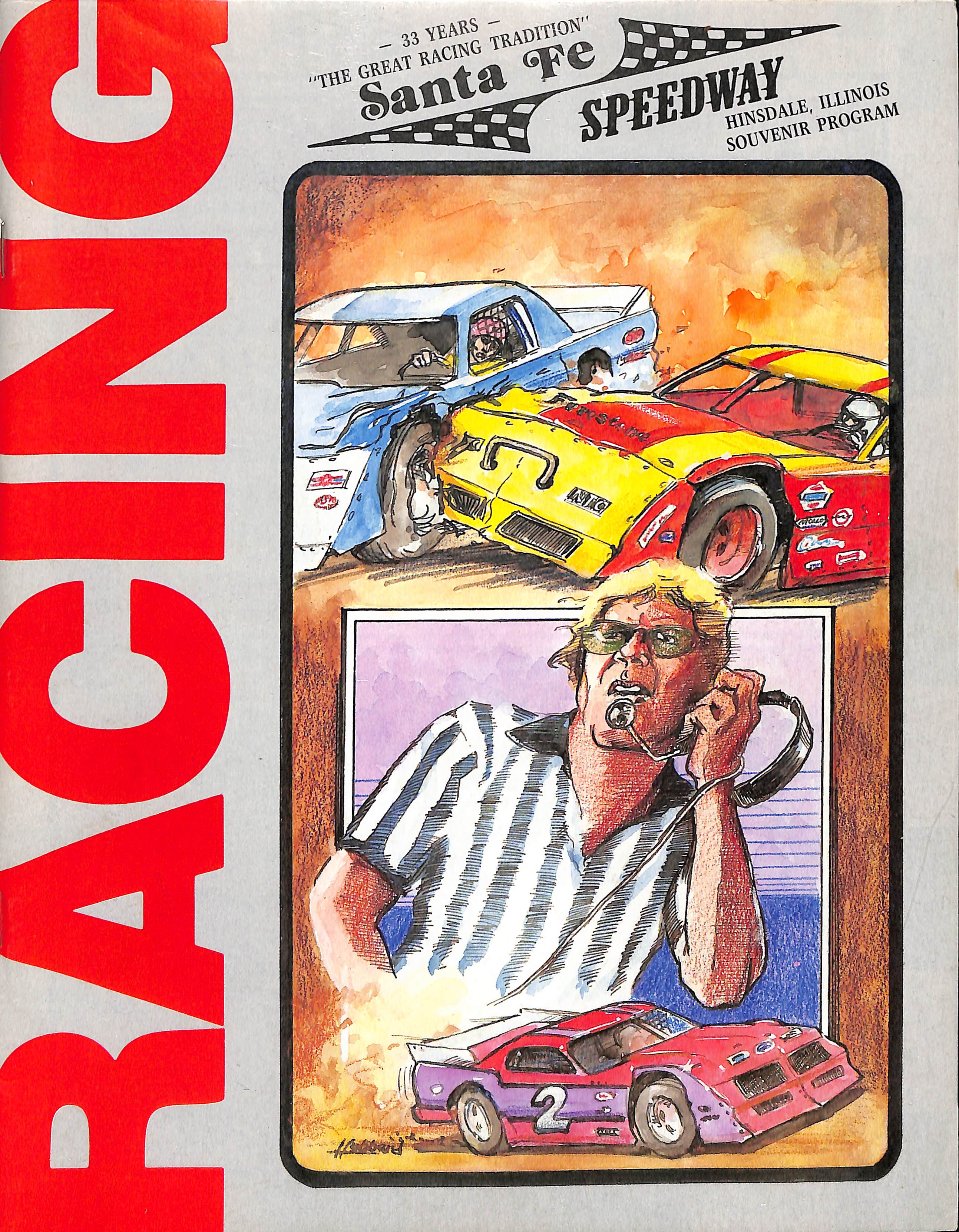 1985 Sante Fe Speedway Yearbook