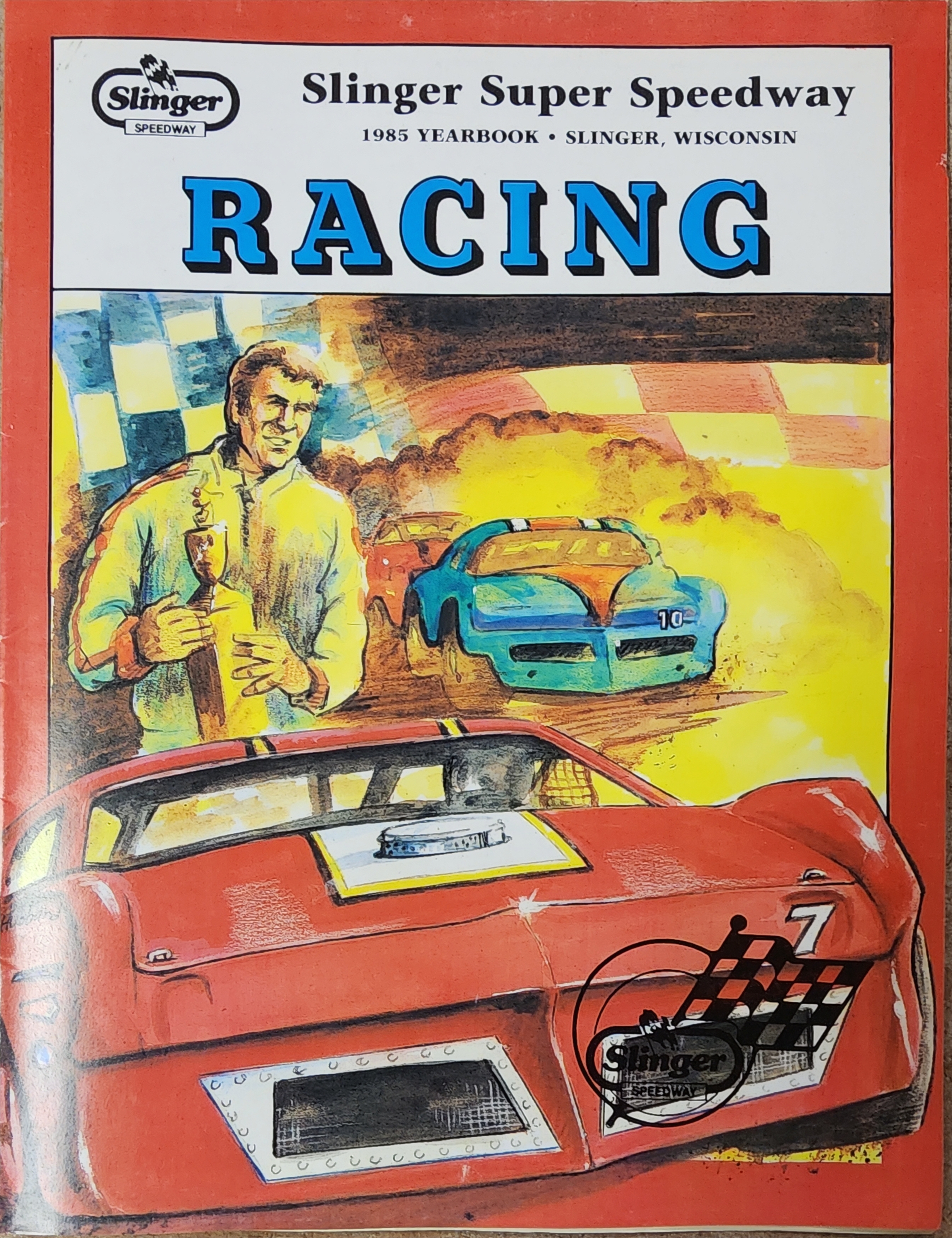 1985 Slinger Speedway Yearbook