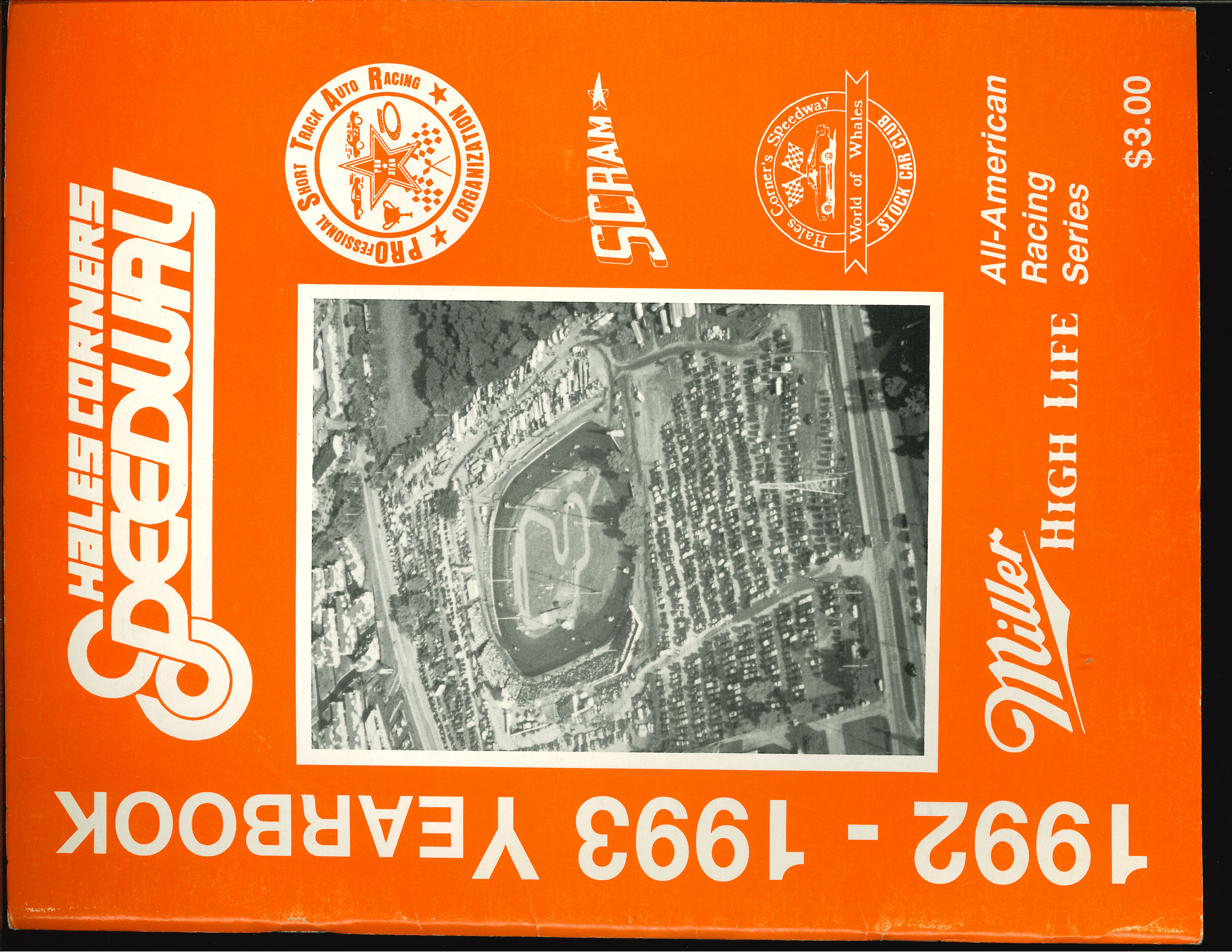 1992 1993 Hales Corners Speedway Yearbook