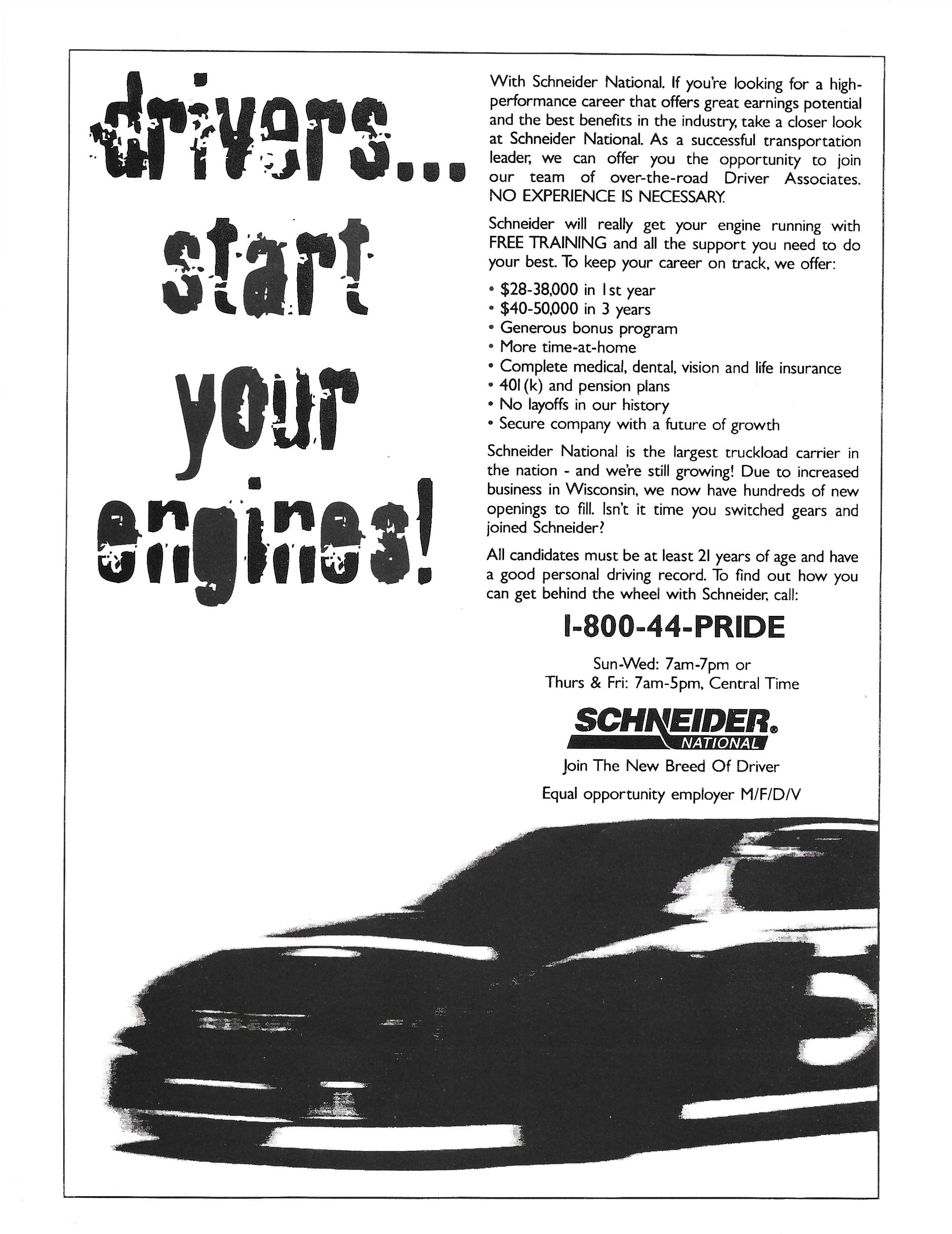 1996 Slinger Speedway Yearbook page 6