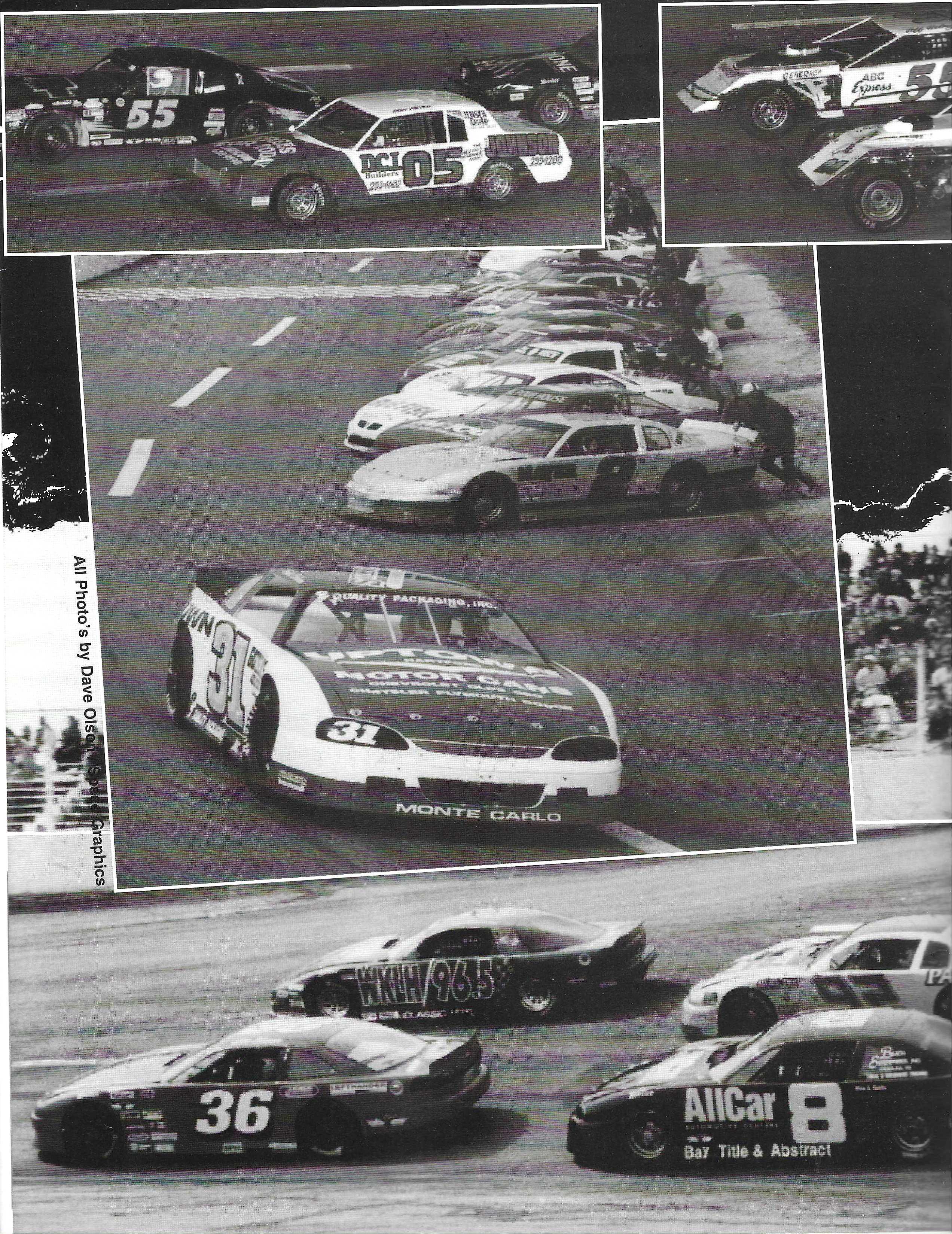 1996 Slinger Speedway Yearbook page 19