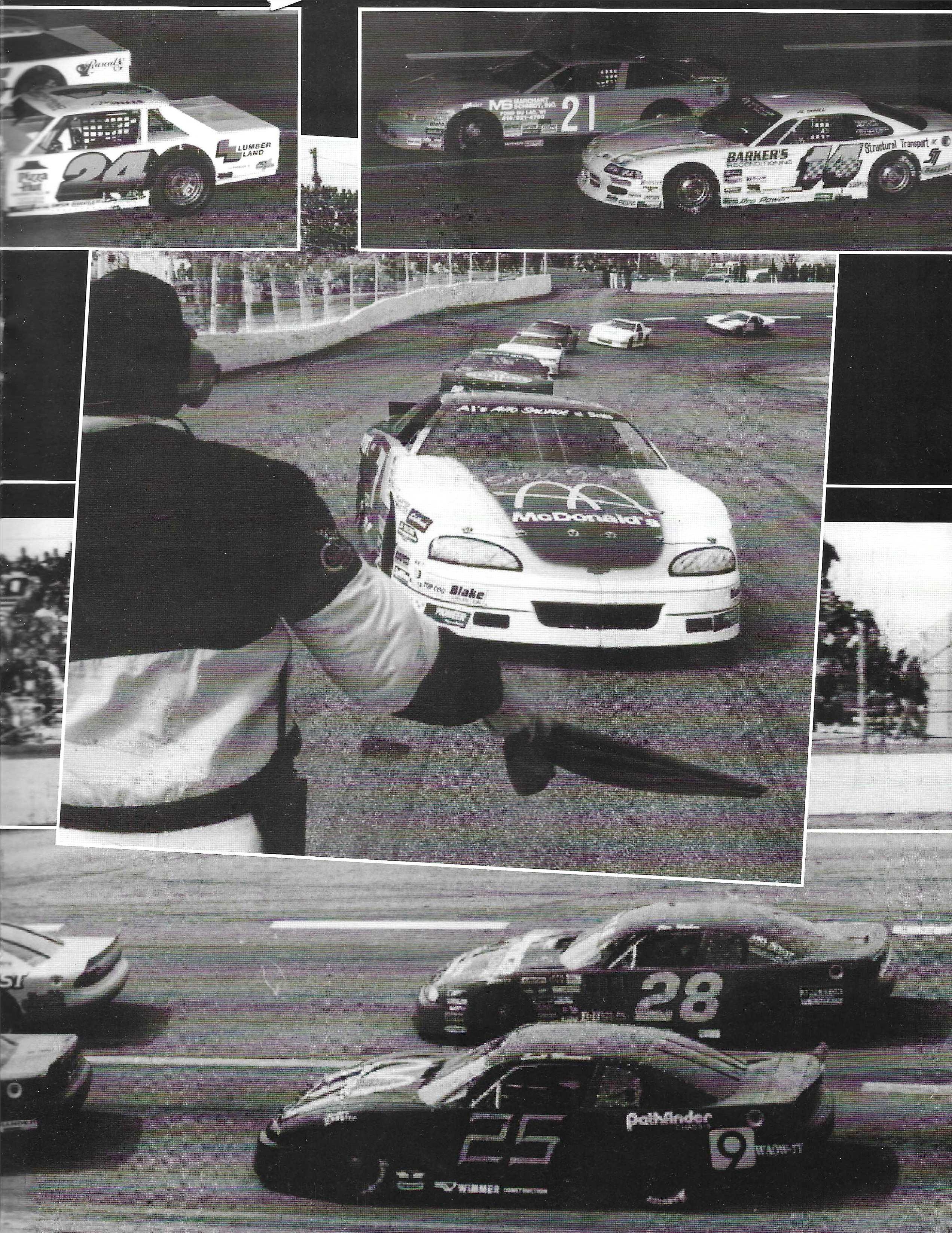 1996 Slinger Speedway Yearbook page 20