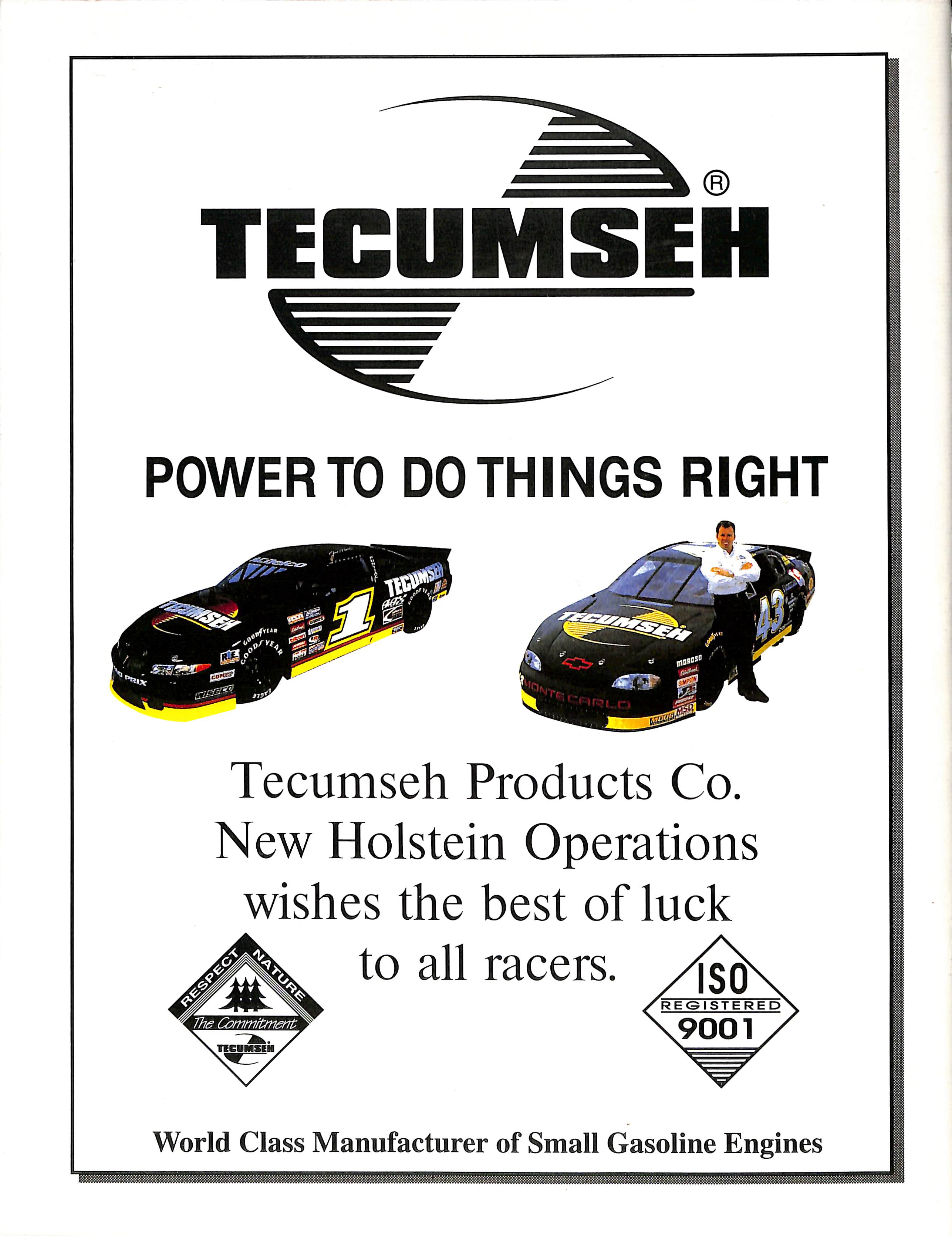 2000 Eastern Wisconsin Stock Car Association Yearbook page 31