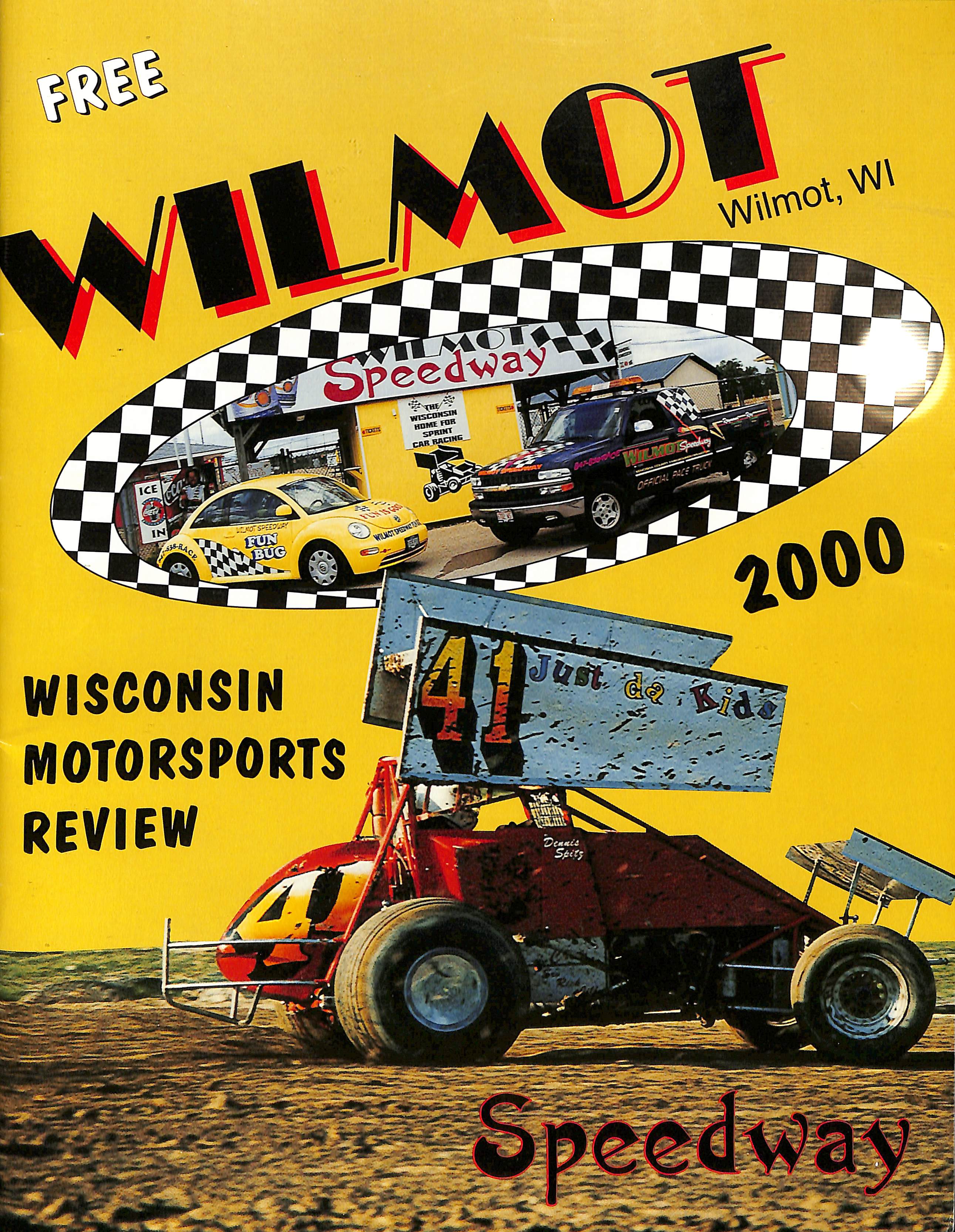 2000 Wilmot Speedway Yearbook