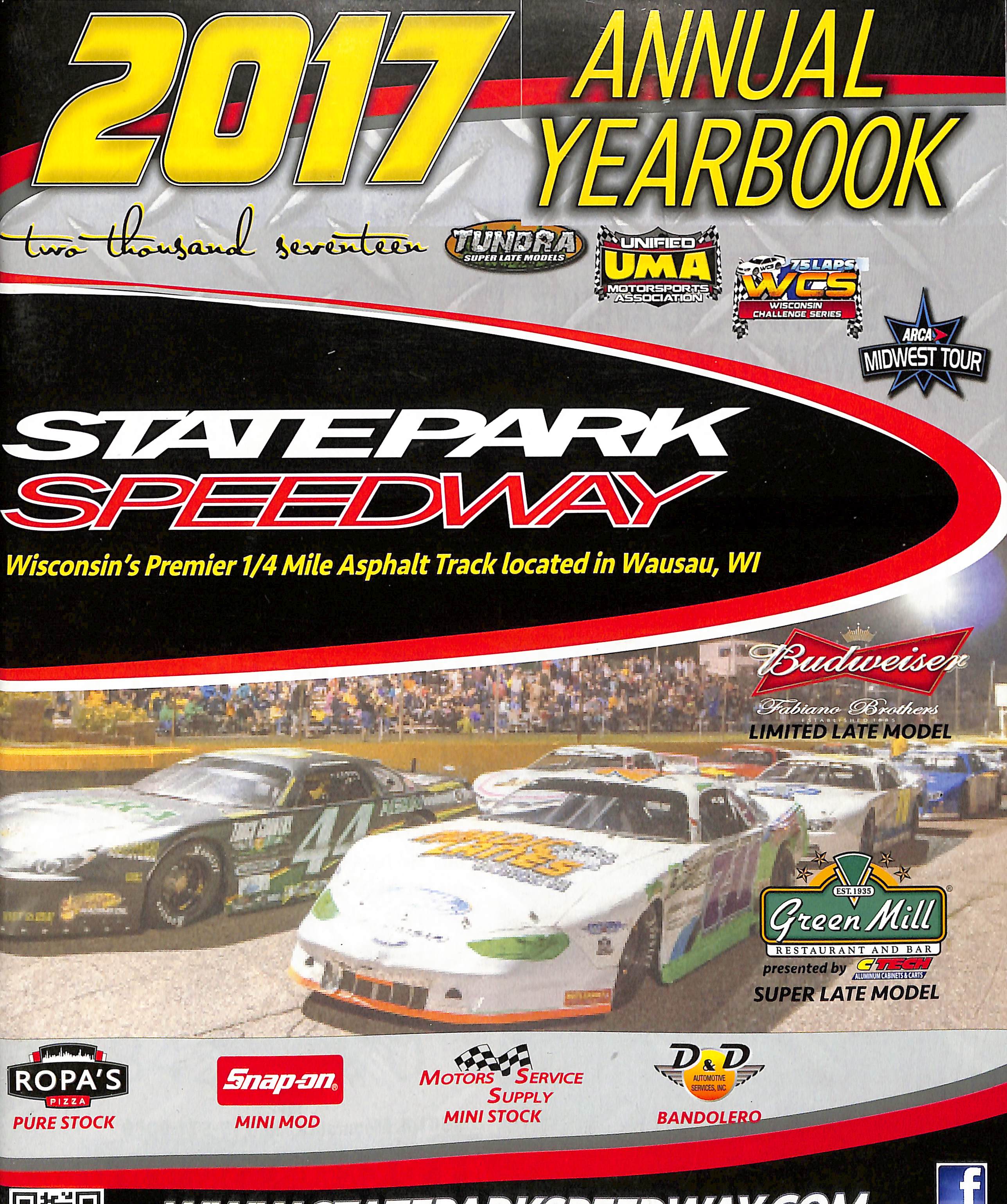 2017 State Park Speedway Yearbook