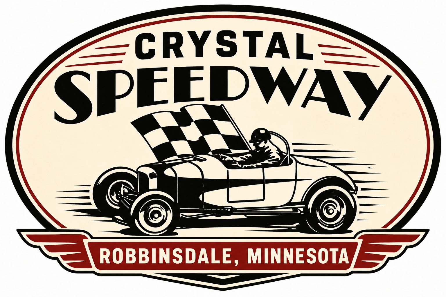 Crystal Village Speedway logo